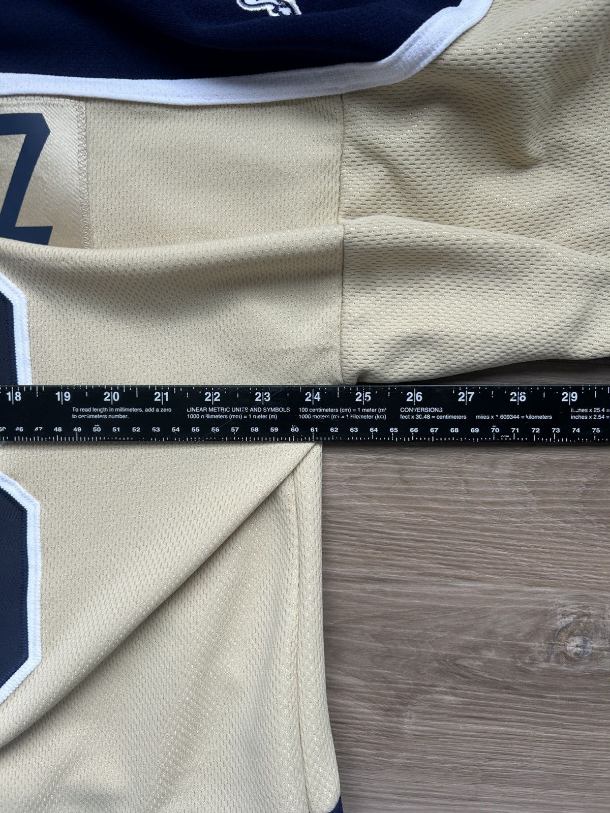 NHL Vintage Navy Hockey Jersey Size US L / EU 52-54 / 3 - 5 Thumbnail