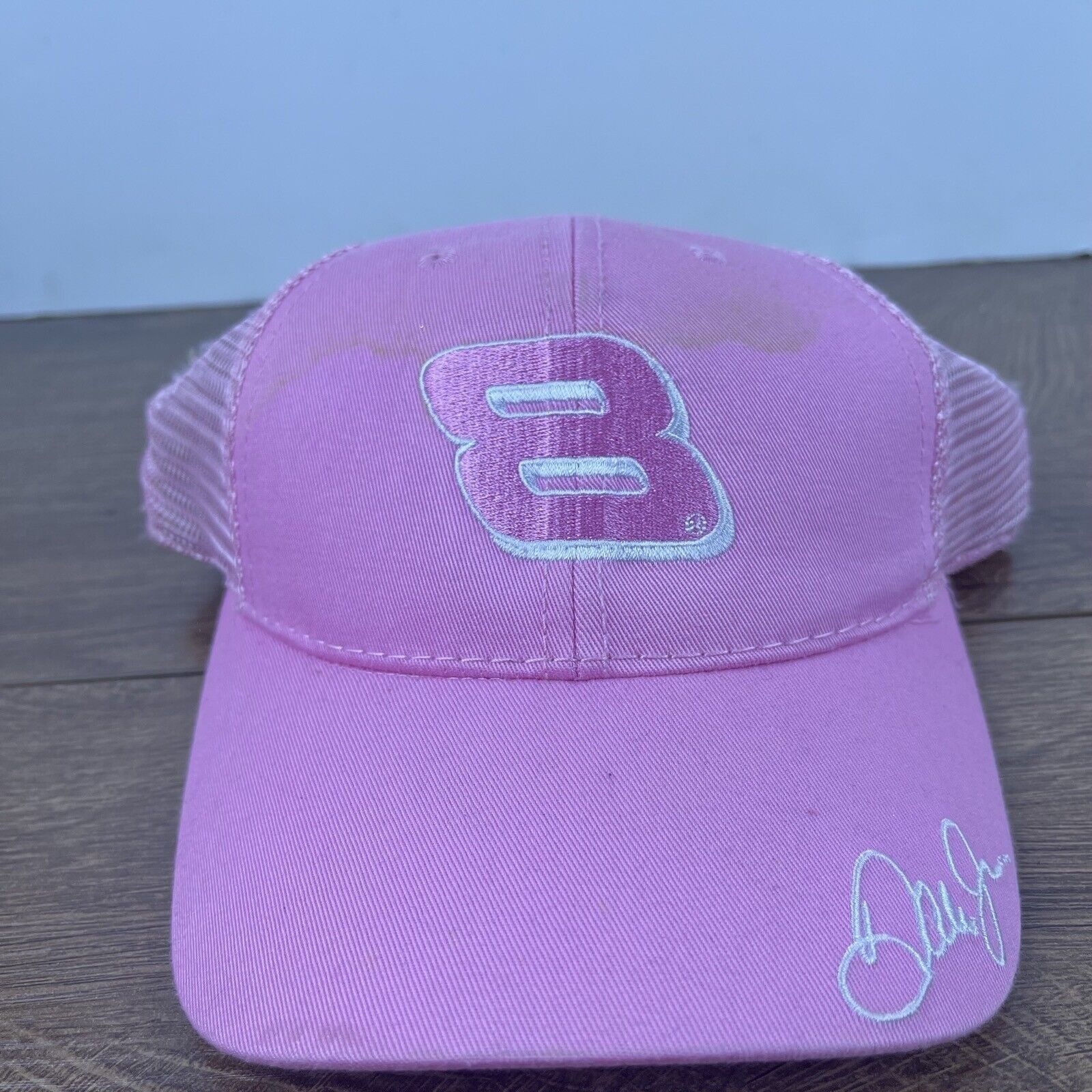 Other Dale Earnhardt Jr 8 Hat Snapback Hat Pink Hat Adjustable Pin Size ONE SIZE - 2 Thumbnail