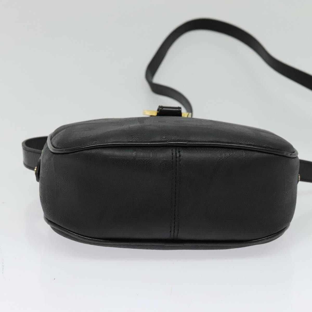 Dior DIOR Trotter Canvas Shoulder Bag Pvc Black Gold Size ONE SIZE - 9 Thumbnail