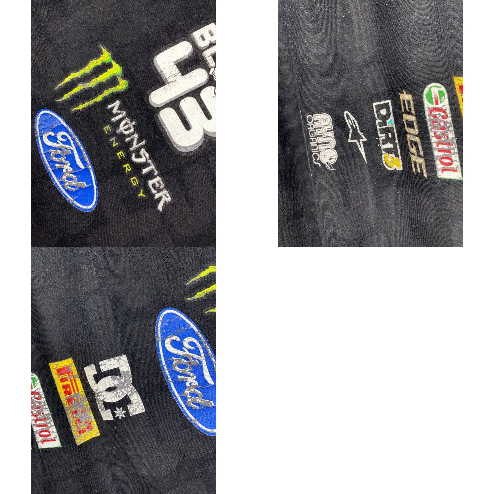 Vintage DC Shoes Monster Energy Ken Block #43 T-Shirt Men M Black Big Logo Graphic Print Crew Neck Short Sleeve Cotton Modern image 2000s Favorite Mens Size US M / EU 48-50 / 2 - 9 Thumbnail