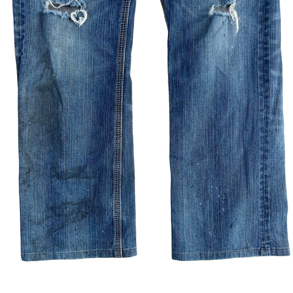 Edwin Edwin X-Vs Ripped Denim Jeans Size US 32 / EU 48 - 8 Thumbnail