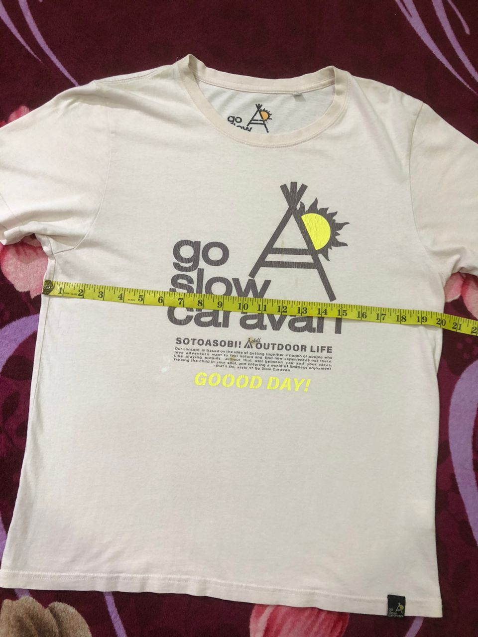 Vintage × go slow caravan Go Slow Caravan Big Logo Shirt Size US M / EU 48-50 / 2 - 12 Thumbnail