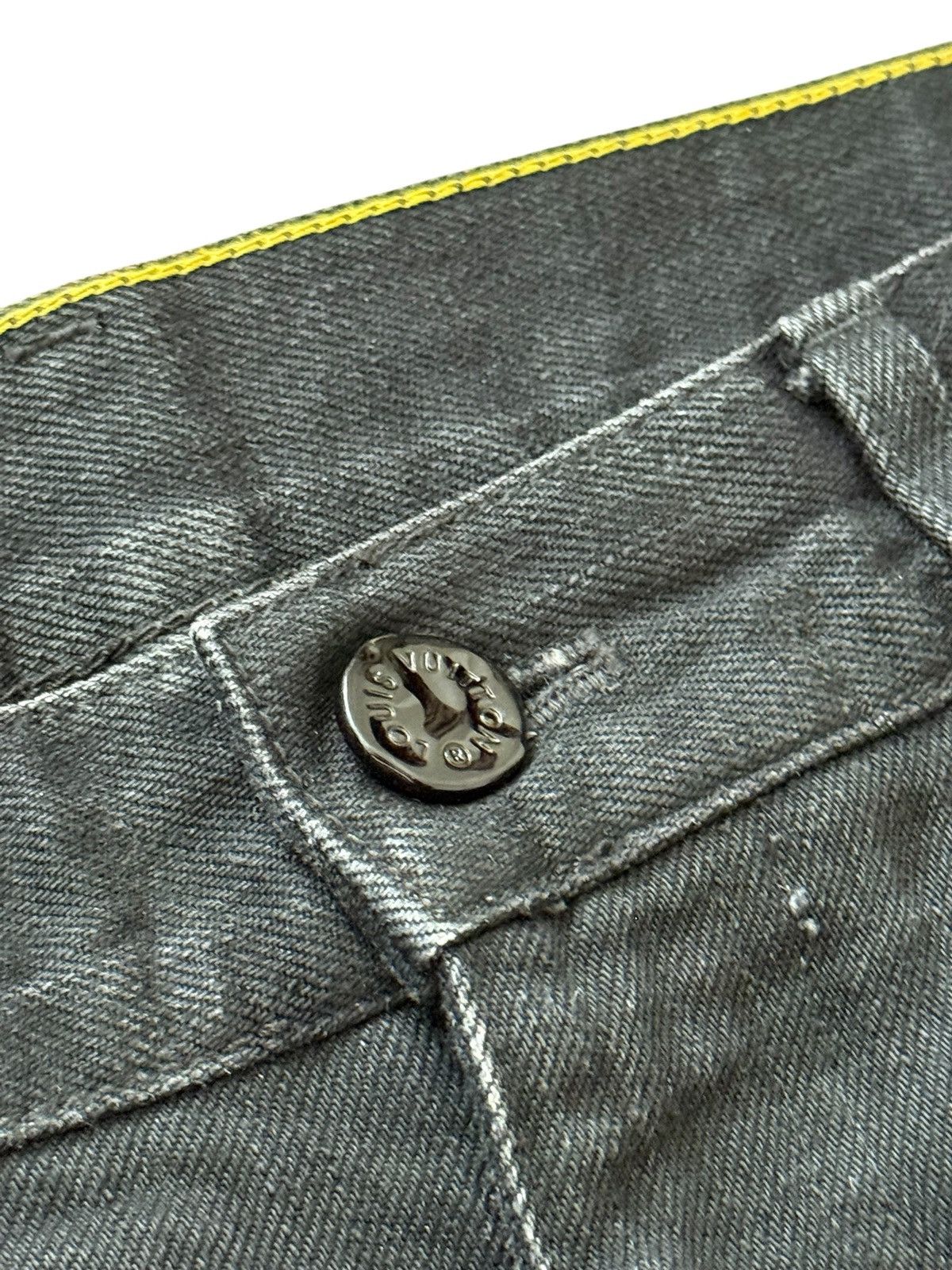 Louis Vuitton Virgil Era Japanese Black Denim Pants Size US 32 / EU 48 - 5 Thumbnail