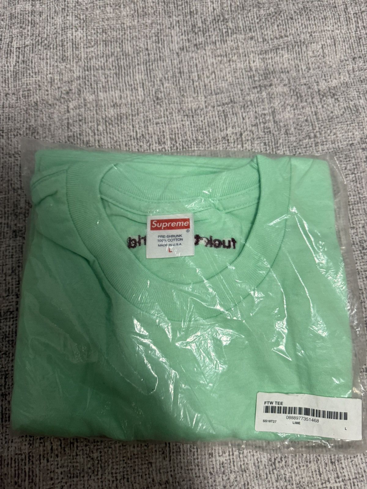 Supreme Supreme ss18 ftw tee fuck the world T-shirt new Size US L / EU 52-54 / 3 - 2 Thumbnail