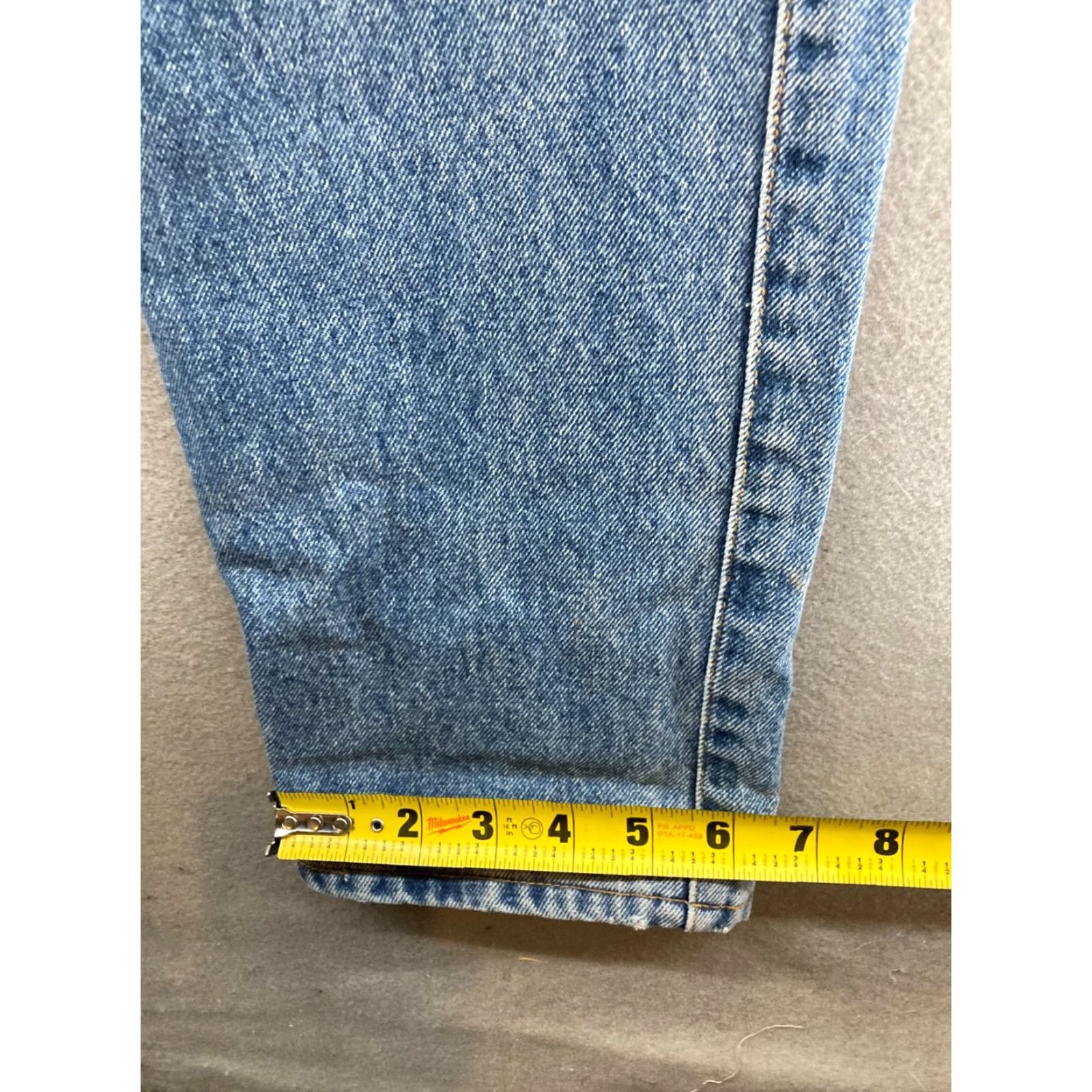 Gap VINTAGE Gap Womens Jeans 11 High Rise Tapered Blue 90s Retro Mens Size 32" / US 10 / IT 46 - 6 Thumbnail