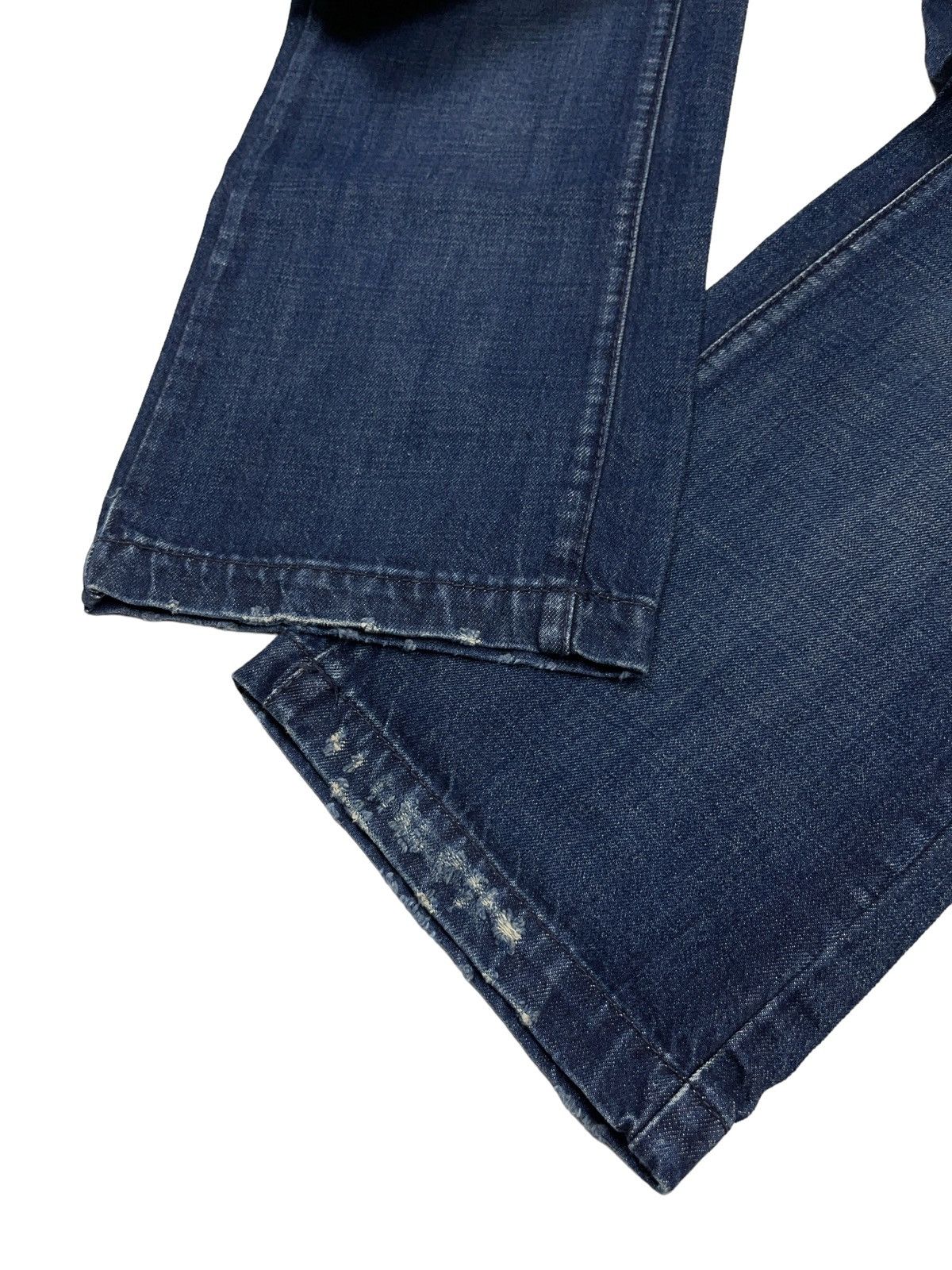 Miss Sixty Vintage y2k Miss Sixty Low Rise Jeans Distressed Denim Size 33" - 3 Thumbnail