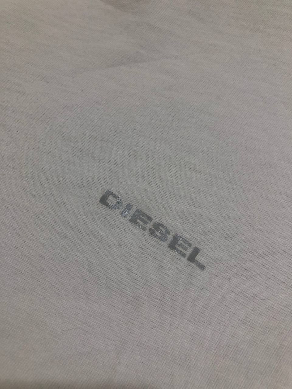 Diesel Diesel Industry T-Shirt White Cotton STREETWEAR MINI LOGO Size US L / EU 52-54 / 3 - 5 Thumbnail