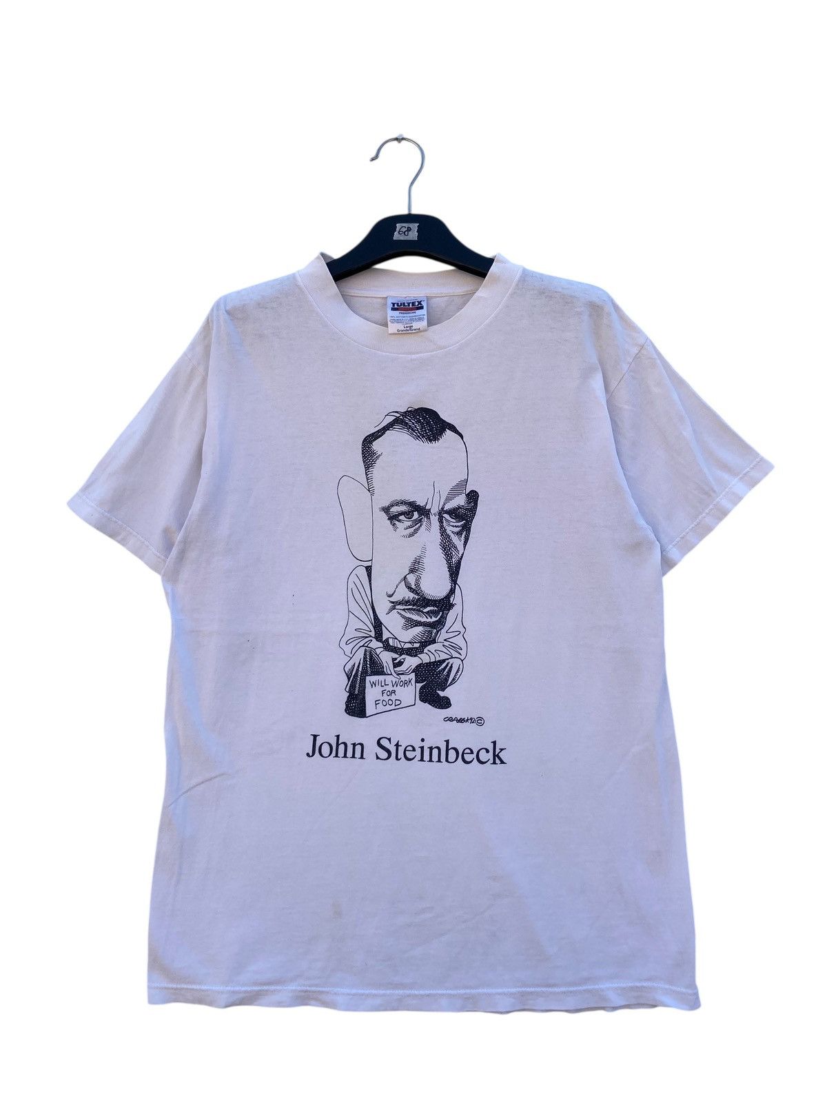 Vintage VINTAGE 1992 JOHN STEINBECK ART FOR EARTH PROJECT Size US L / EU 52-54 / 3 - 1 Preview
