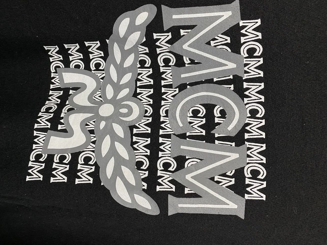 MCM × Vintage Vintage MCM Big Logo Black Size US L / EU 52-54 / 3 - 6 Thumbnail
