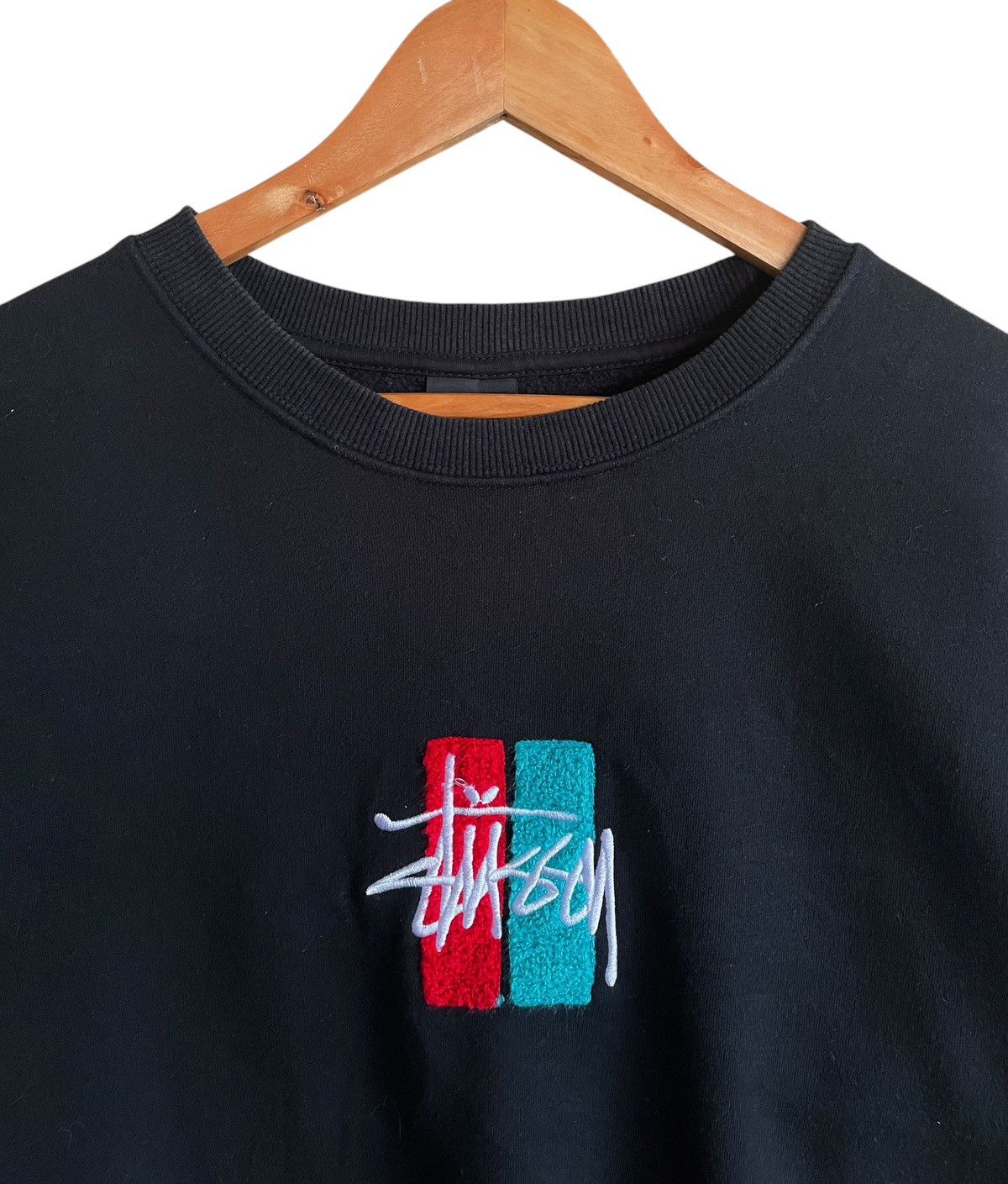 Stussy Rare Design Vintage Brand Stussy Big Logo Sweatshirt 2000s Size US M / EU 48-50 / 2 - 3 Thumbnail