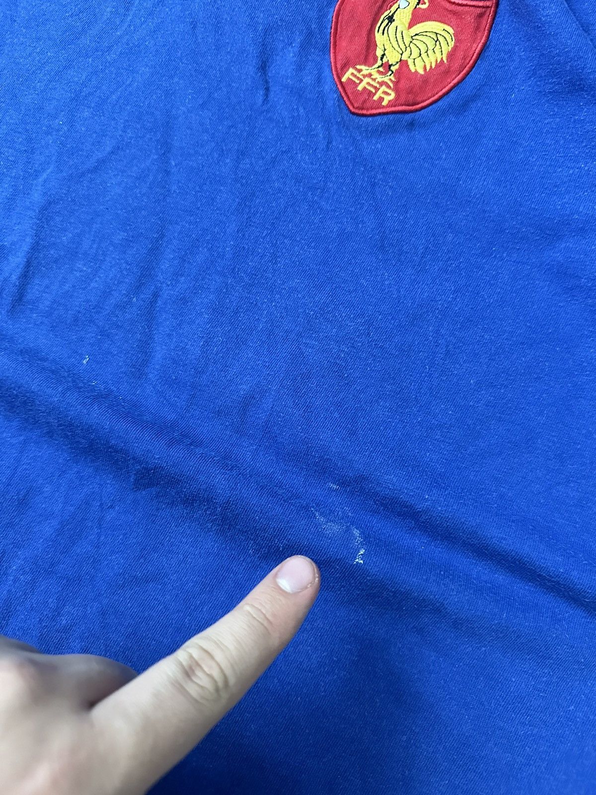 Cotton Traders Cotton Traders Vintage France Longsleeve Rugby Jersey retro Size US XL / EU 56 / 4 - 9 Thumbnail