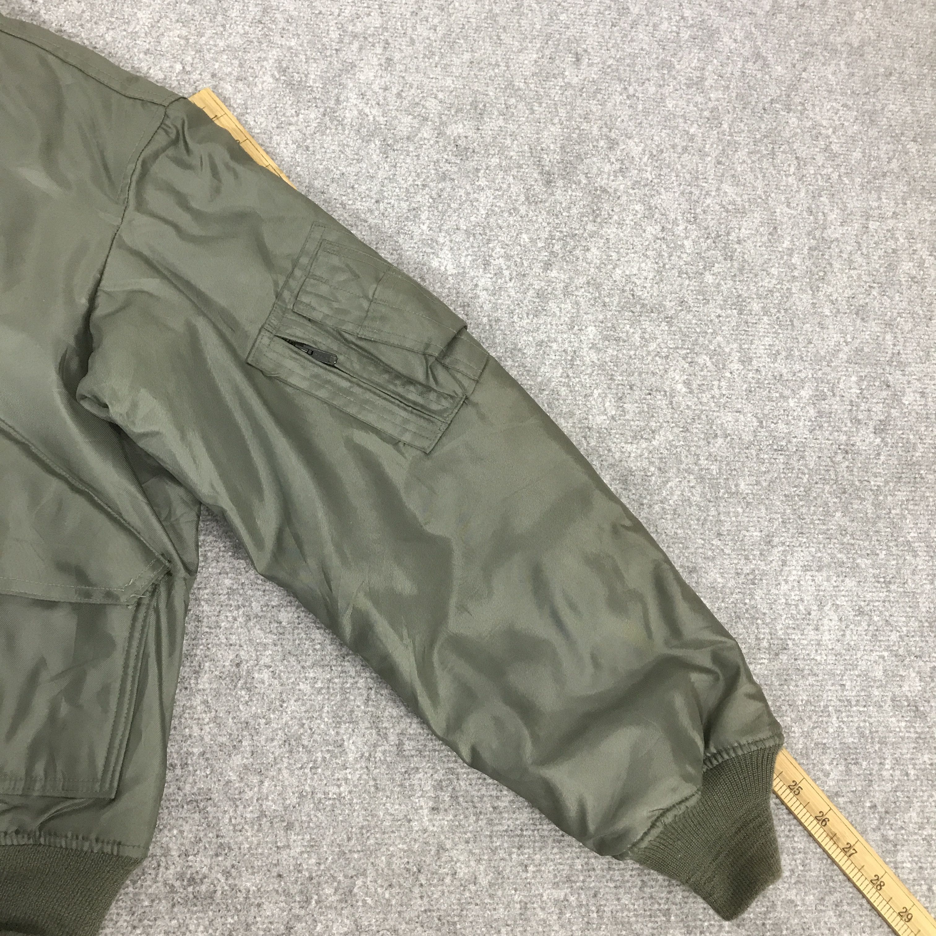 Alpha Industries VTG ALPHA INDUSTRIES BOMBER JACKET K71B26 Size US M / EU 48-50 / 2 - 6 Thumbnail
