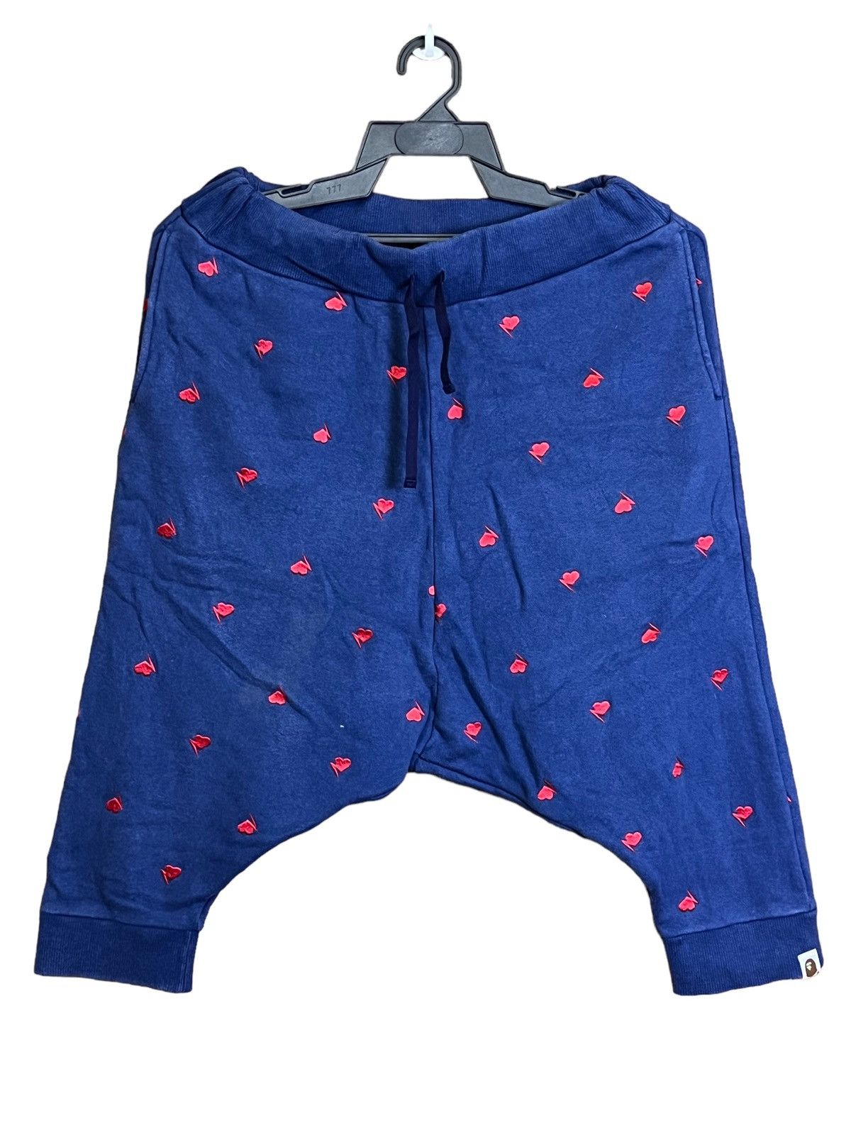 Bape SICK🔥BATHING APE BAPE EMBROIDERY LOGO SAMPLE HAREM PANT Size 34" / US 12 / IT 48 - 1 Thumbnail