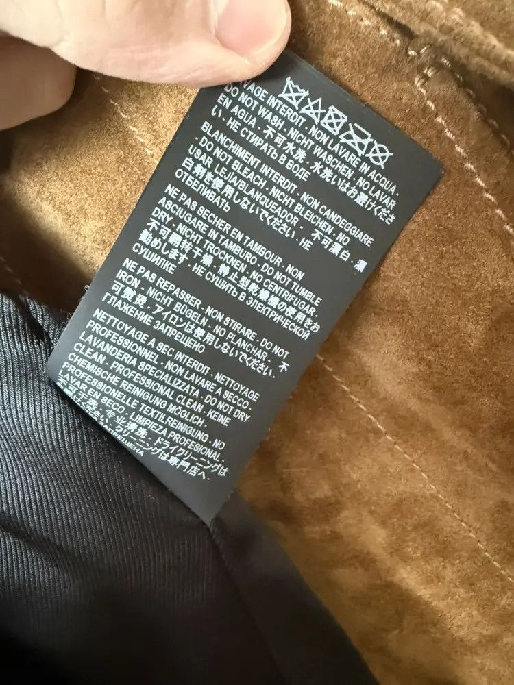 Saint Laurent Paris YSL Suede Teddy Jacket Size US XL / EU 56 / 4 - 7 Thumbnail
