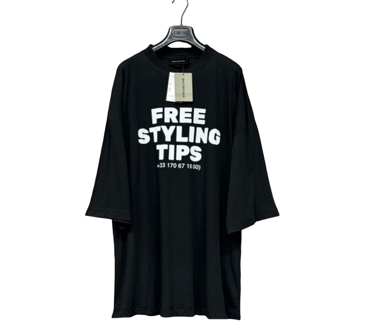 Balenciaga Balenciaga Free Styling Tips T-Shirt Size M Size US M / EU 48-50 / 2 - 1 Thumbnail