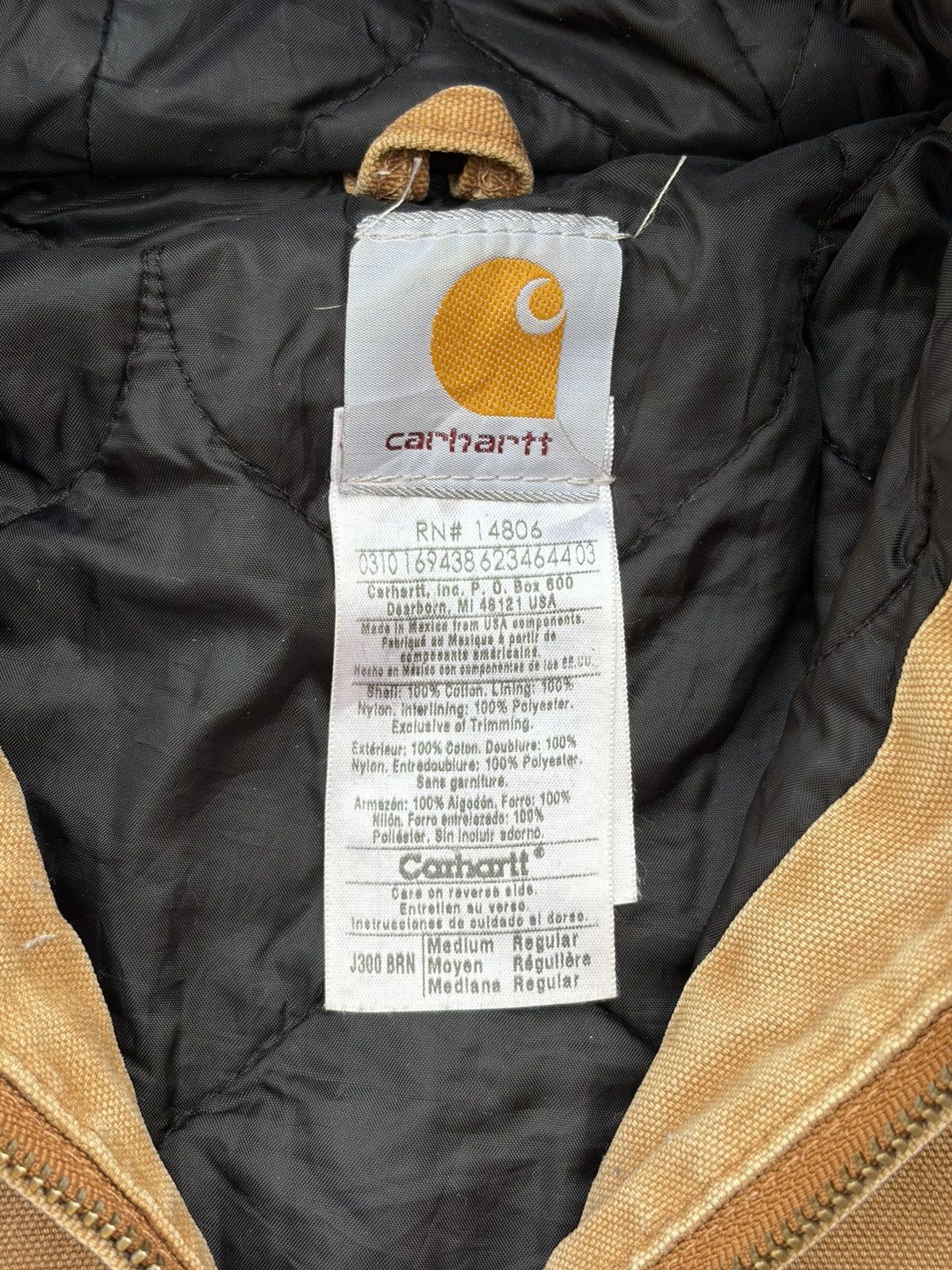 Carhartt Vintage 00s Carhartt Active Hood Jacket Size US M / EU 48-50 / 2 - 5 Thumbnail
