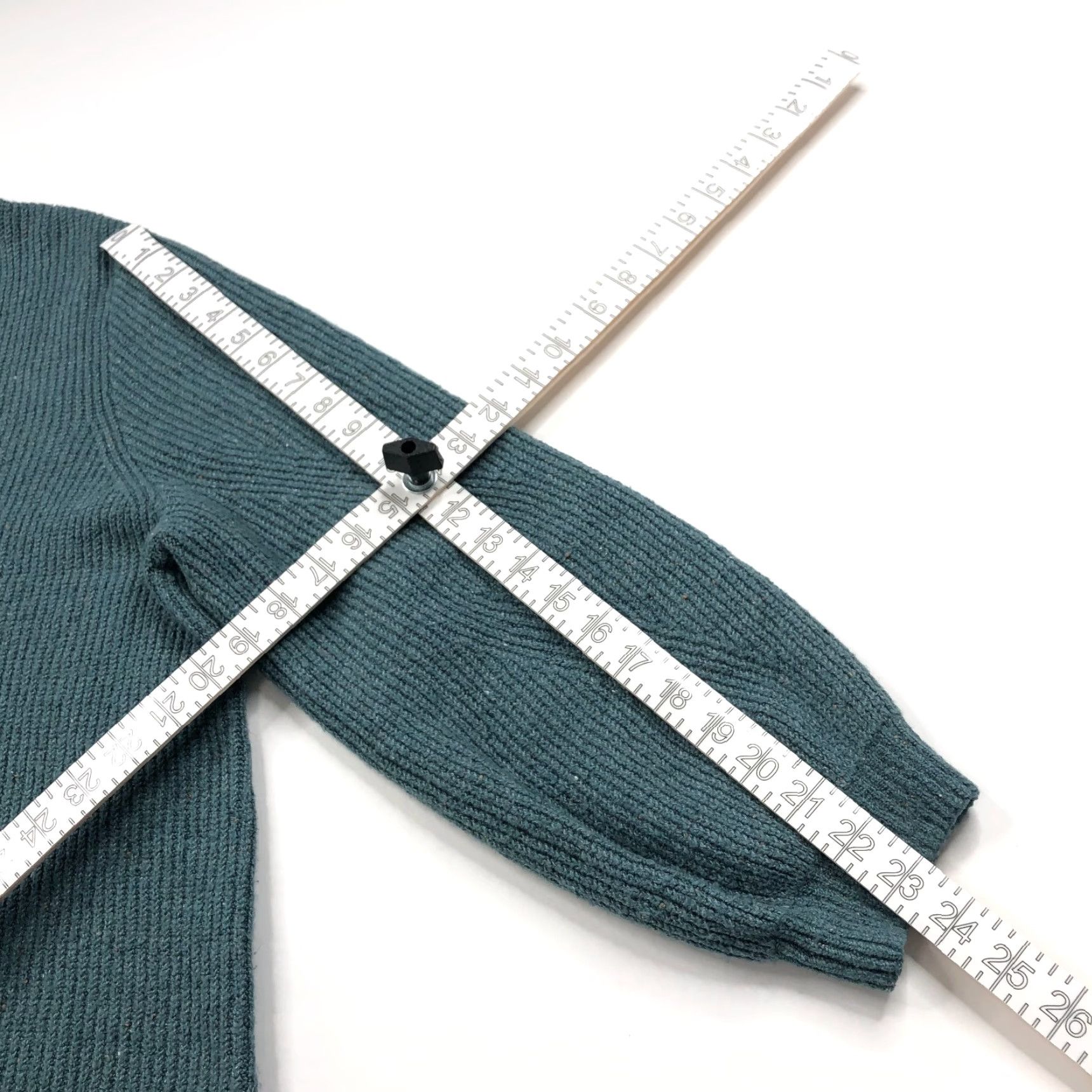 J. Jill J.Jill 3X Women's Knit Acrylic V-Neck Pullover Sweater Green Size XXL / US 16-18 / IT 52-54 - 5 Thumbnail