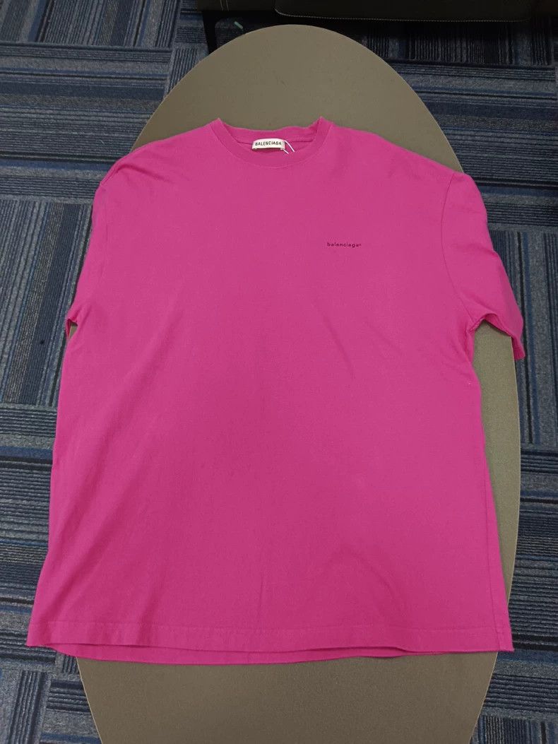 Balenciaga Balenciaga Classic Logo Short Sleeve T-Shirt - dmc Size US M / EU 48-50 / 2 - 1 Thumbnail