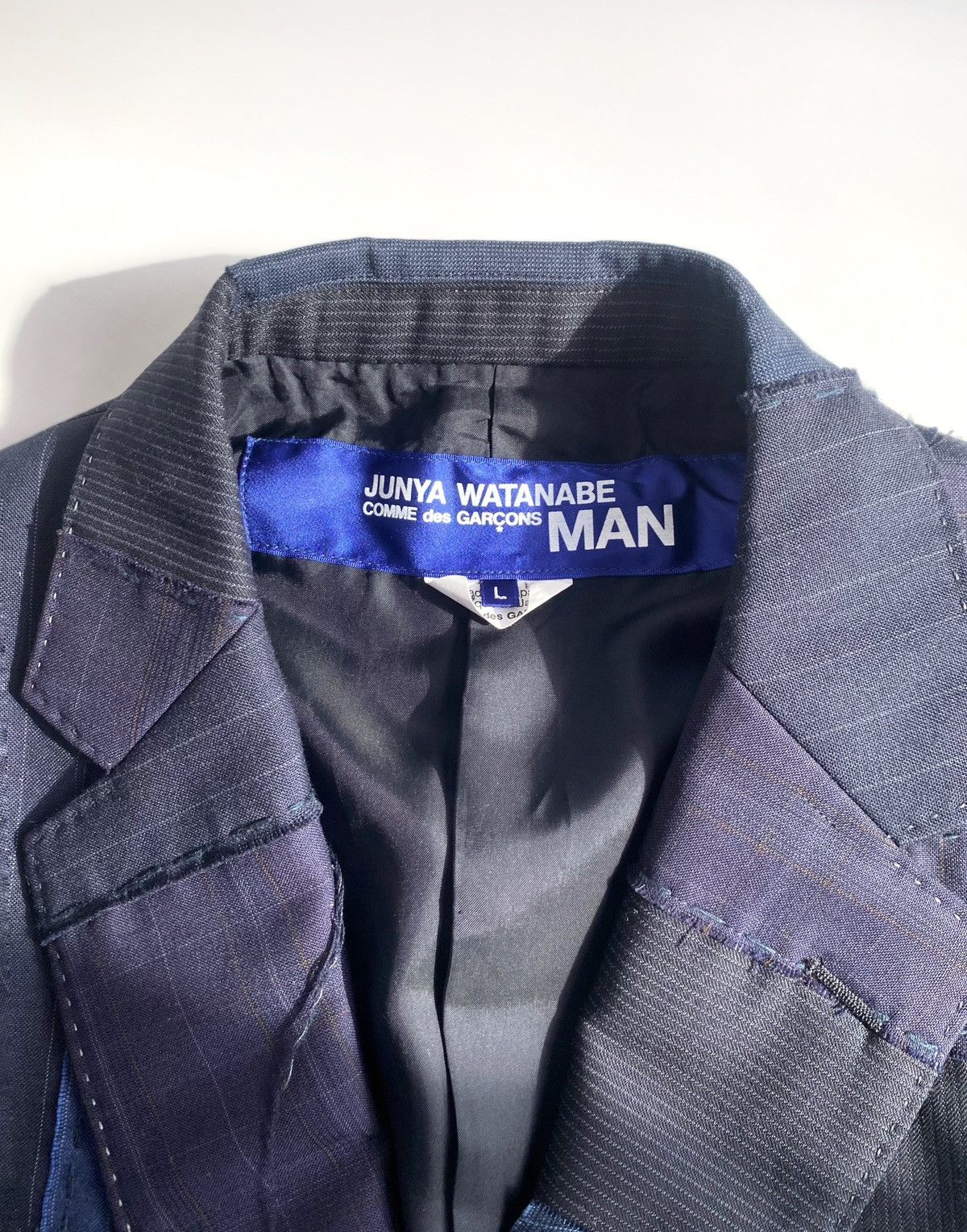 Comme des Garcons × Junya Watanabe JUNYA WATANABE 15S/S patchworks tailored jacket Size US L / EU 52-54 / 3 - 9 Thumbnail