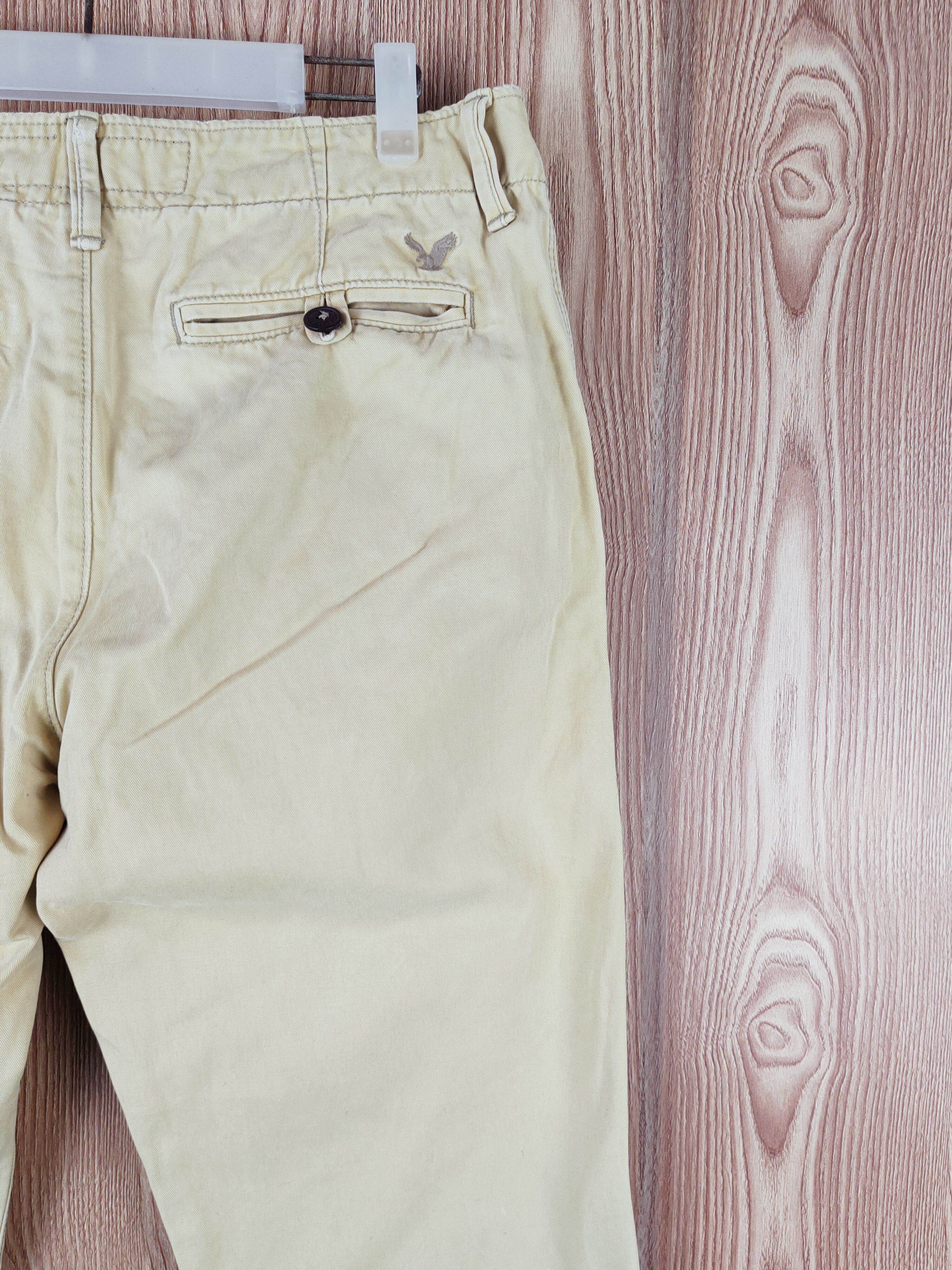 American Eagle Outfitters × Japanese Brand × Vintage American Eagle Outfitters Yellow Casual Pants #S2744 Size US 32 / EU 48 - 11 Thumbnail