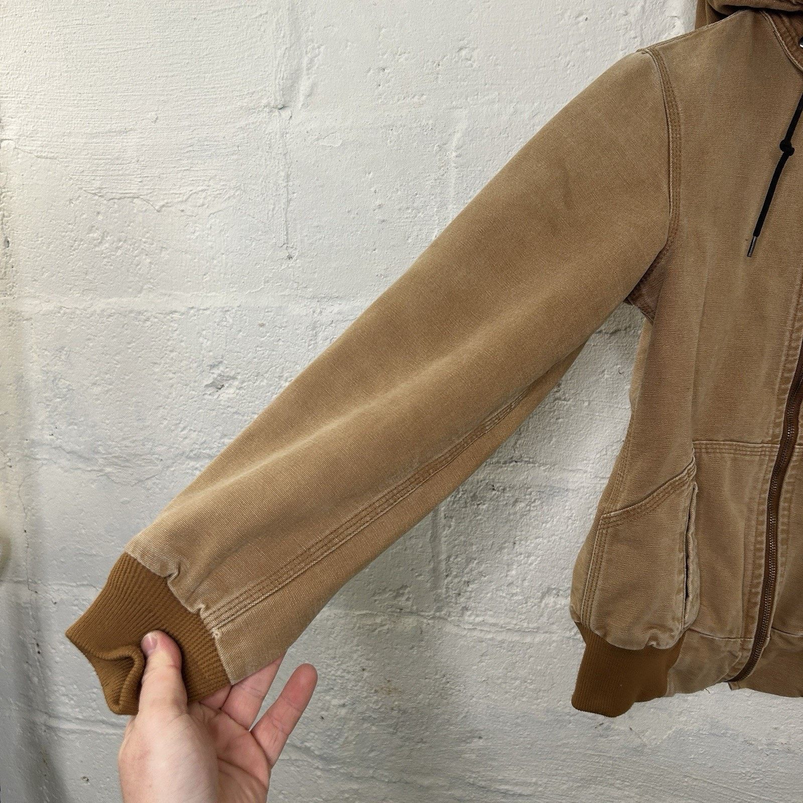 Carhartt Carhartt Sherpa-Lined Wildwood Jacket “Brown” 100815-211 Size XS / US 0-2 / IT 36-38 - 6 Thumbnail