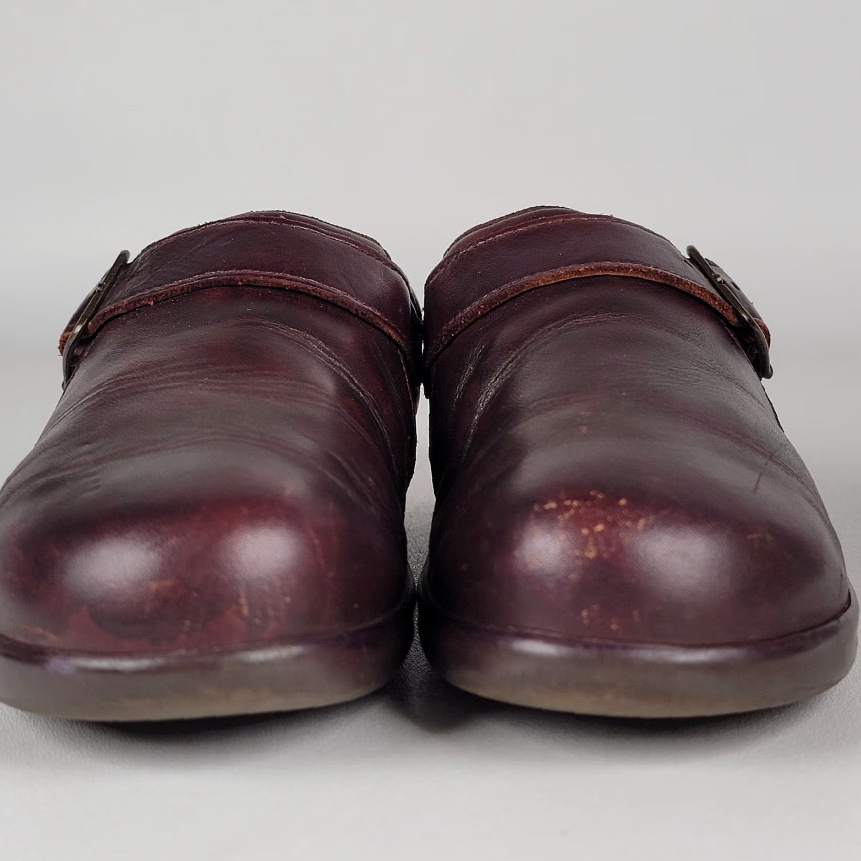 SAS SAS Tripad Comfort Women's Slip On Clogs Mules Brown Leather Buckle 7.5 M Shoes Casual Comfort Modern Classic Travel Workwear Size ONE SIZE - 3 Thumbnail