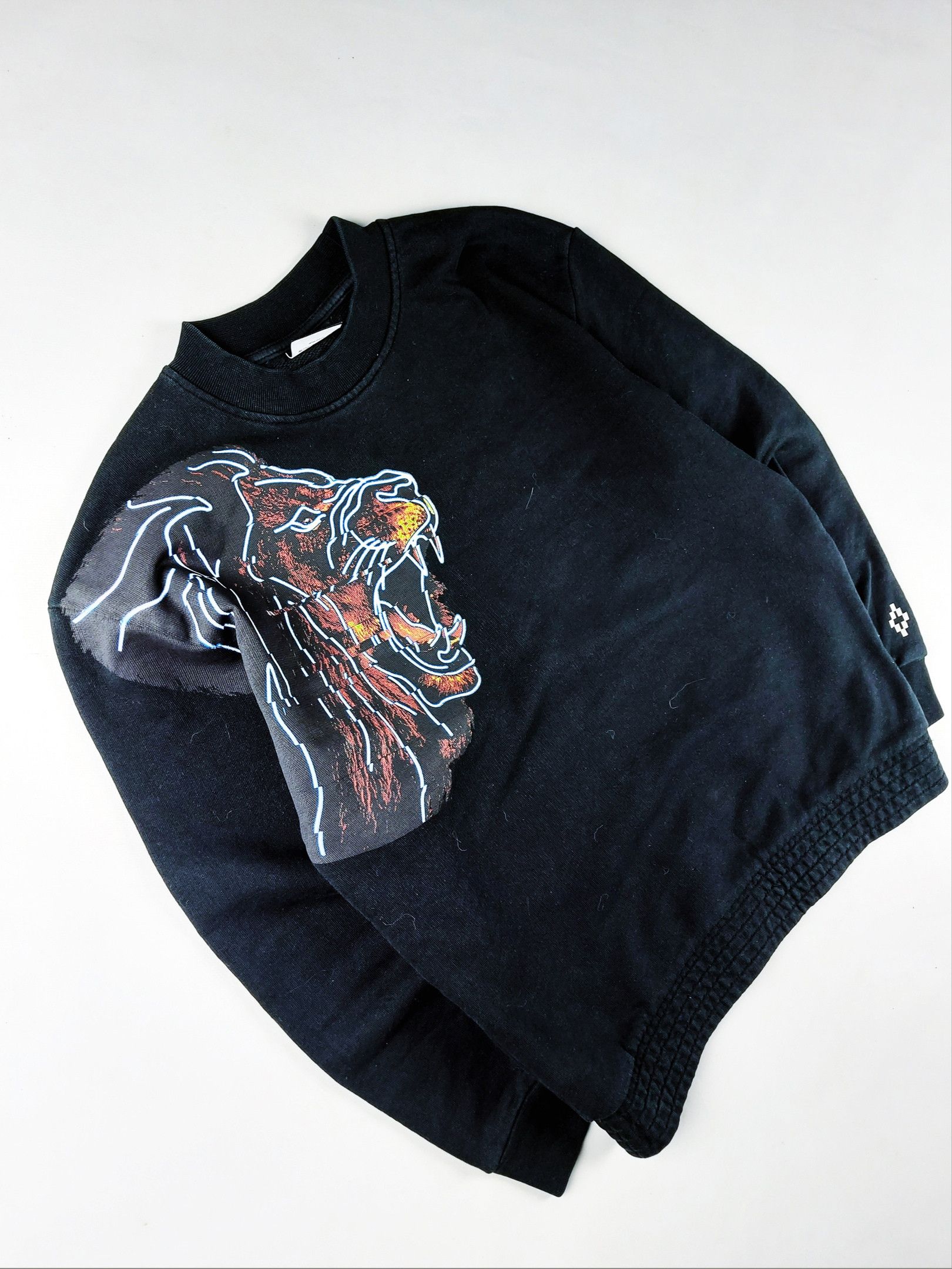 Marcelo Burlon Marcelo Burlon Lion Print Sweatshirt Size US XS / EU 42 / 0 - 5 Thumbnail