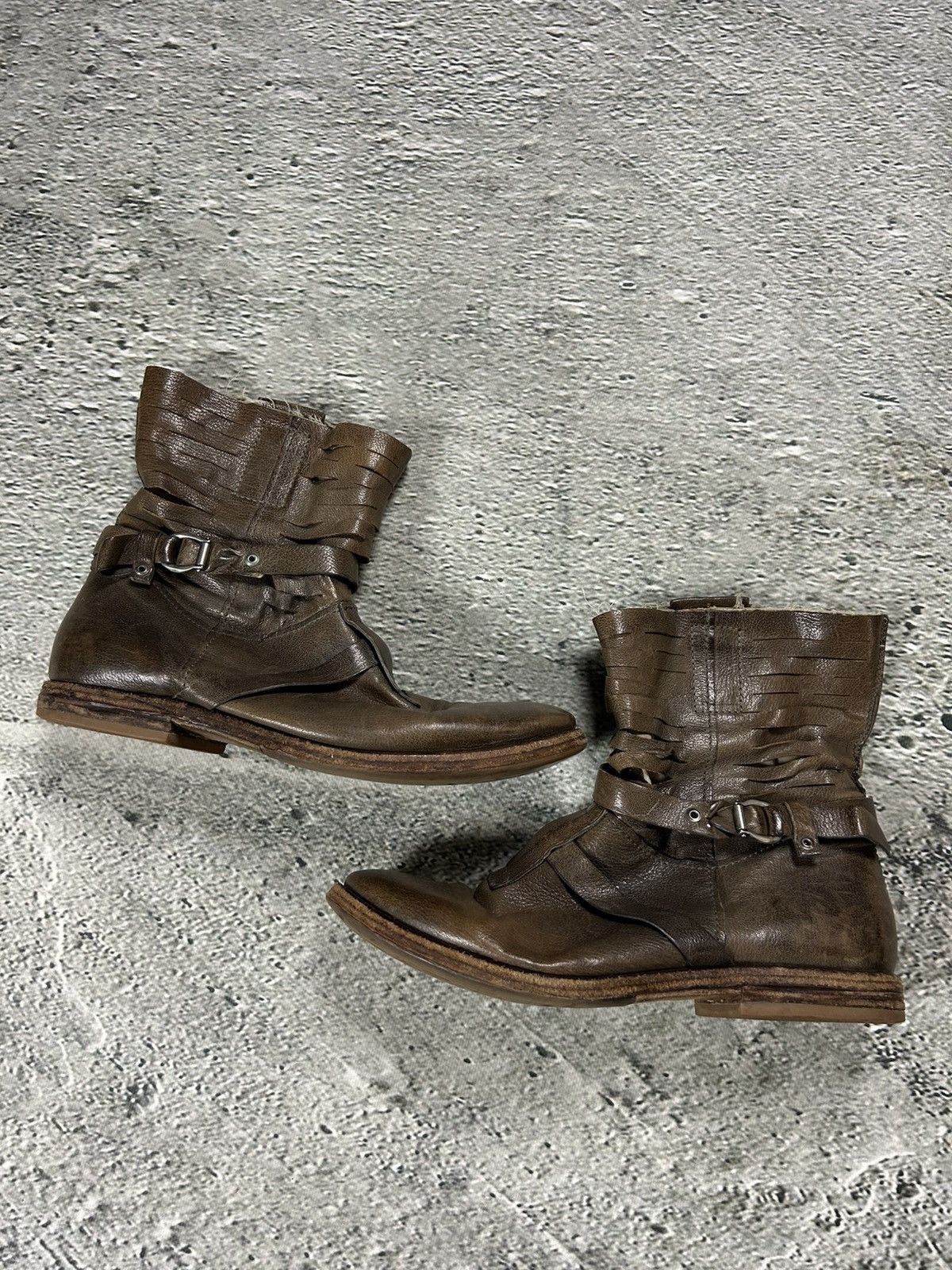 A.S.98 Airstep A.S.98 Samurai leather shoes boots cowboy Size US 9 / IT 39 - 1 Thumbnail