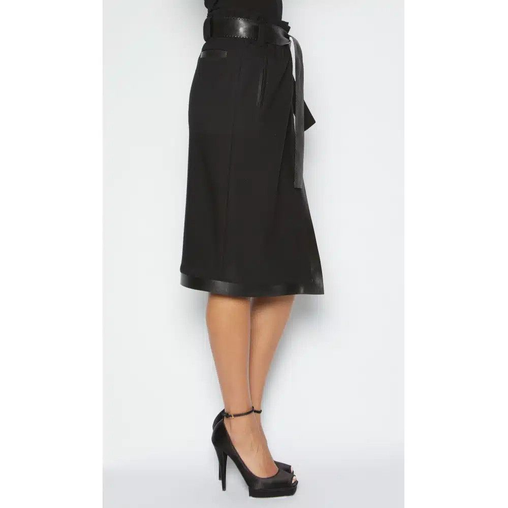 Tom Ford o1sndg0825 GCJ265 Pencil Skirt in Black Size 26" / US 2 / IT 38 - 2 Thumbnail