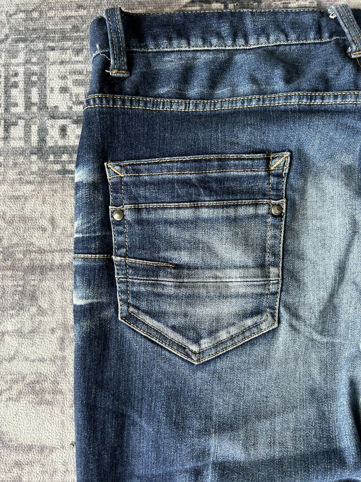 Tornado Mart Tornado Mart Mudwash Flared Jeans Size US 34 / EU 50 - 10 Thumbnail