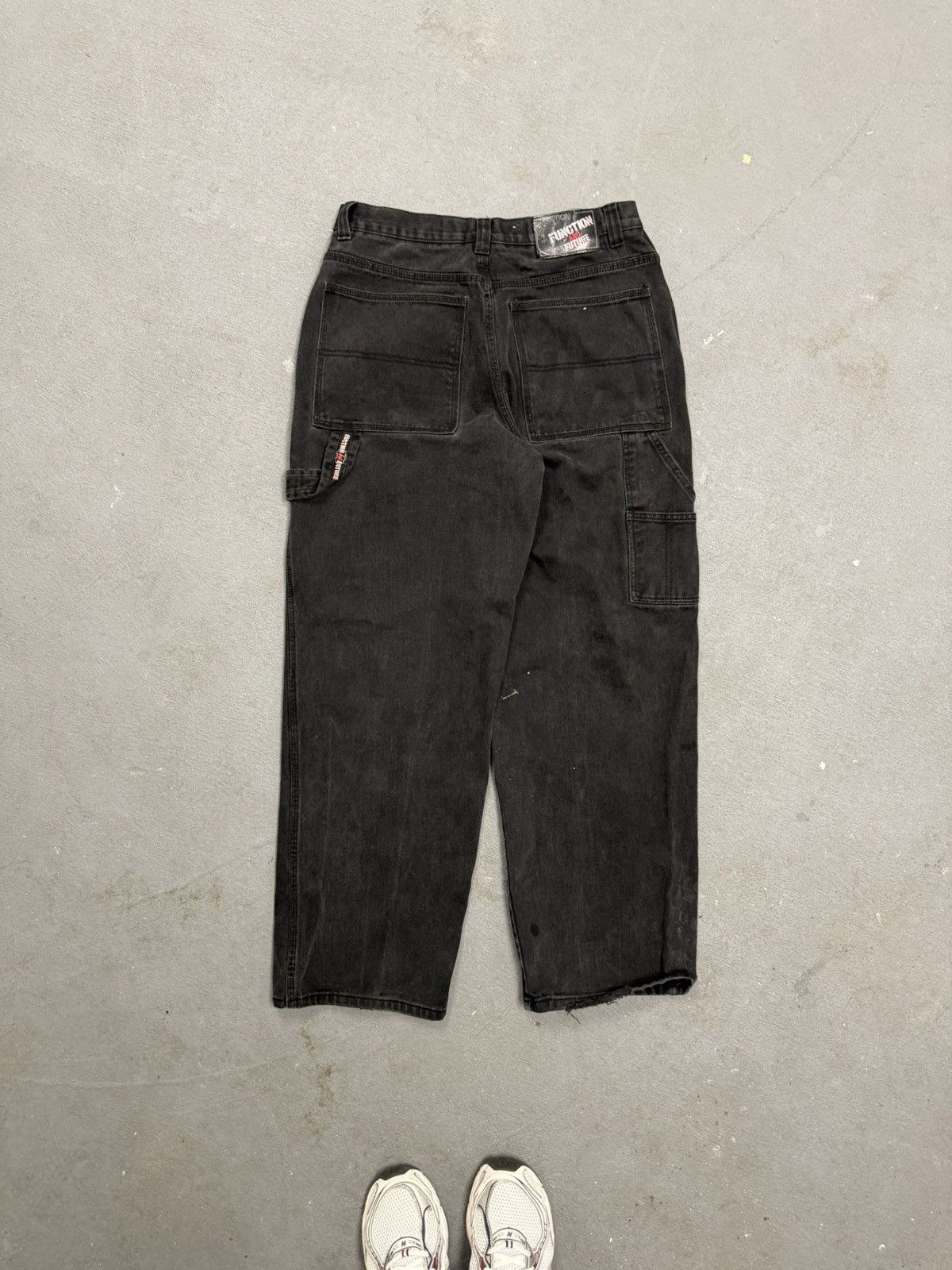 Vintage Y2K Function and Future Baggy Skater Jeans