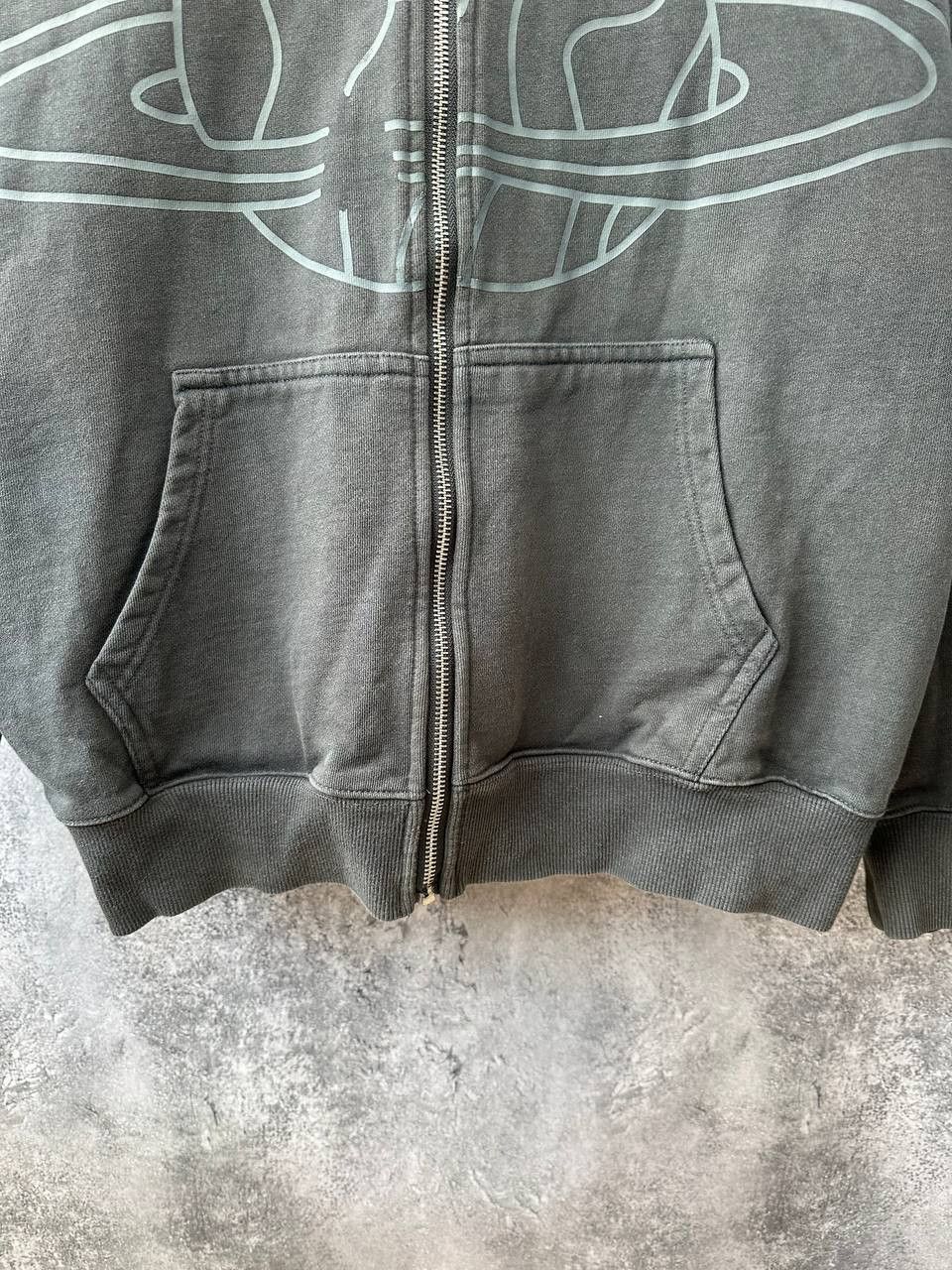 Broken Planet Broken Planet Outer Space Gray Zipper Hoodie Oversized Size US M / EU 48-50 / 2 - 8 Thumbnail