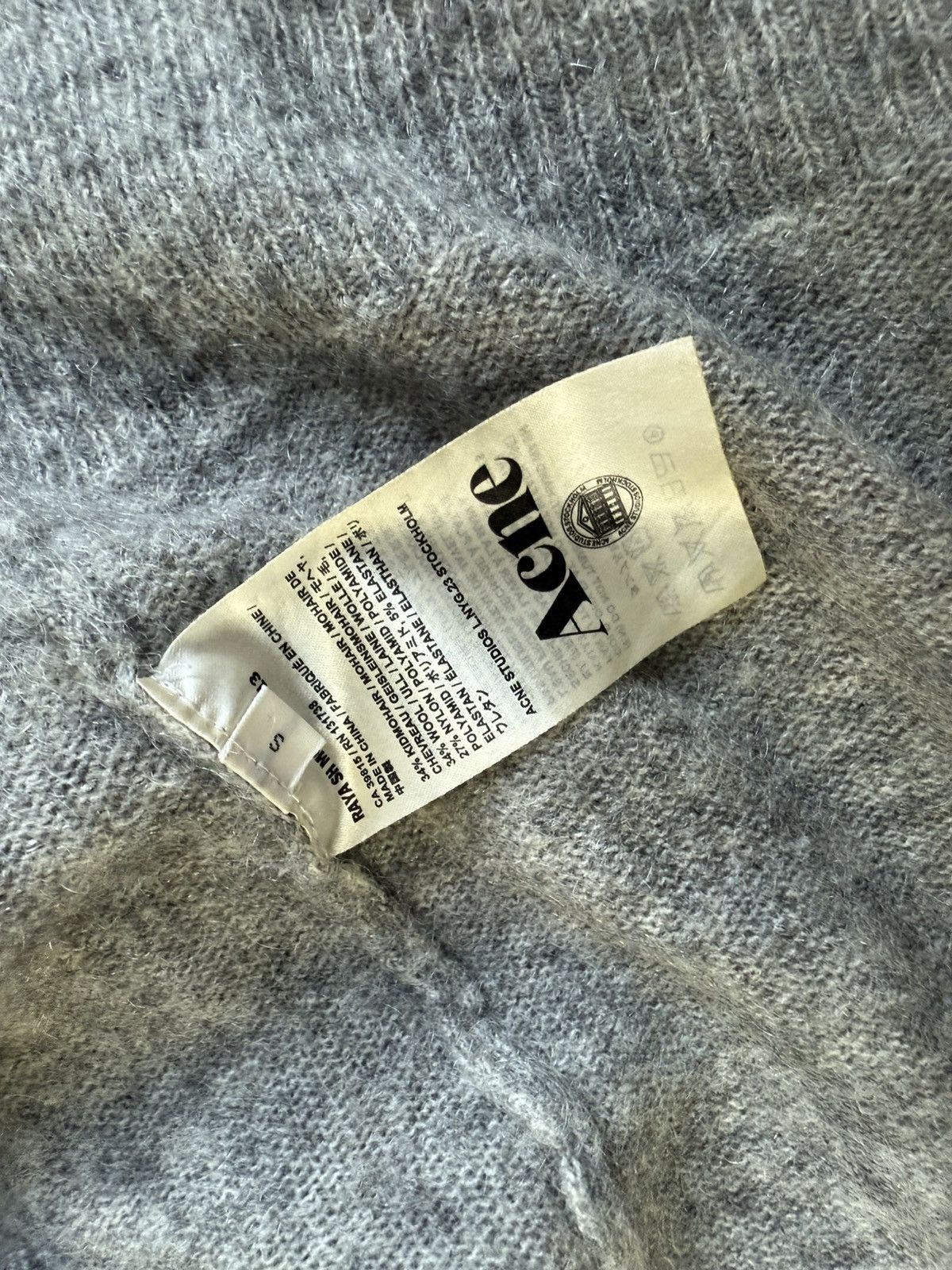 Acne Studios ACNE STUDIOS Sweater Wool Size S / US 4 / IT 40 - 4 Thumbnail