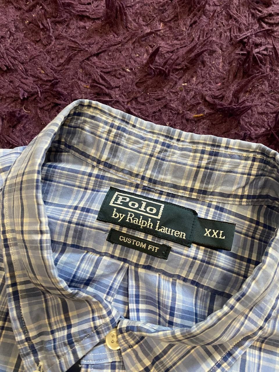 Polo Ralph Lauren Polo Ralph Lauren Custom Fit Checkered Shirt Size XXL Size US XXL / EU 58 / 5 - 2 Thumbnail