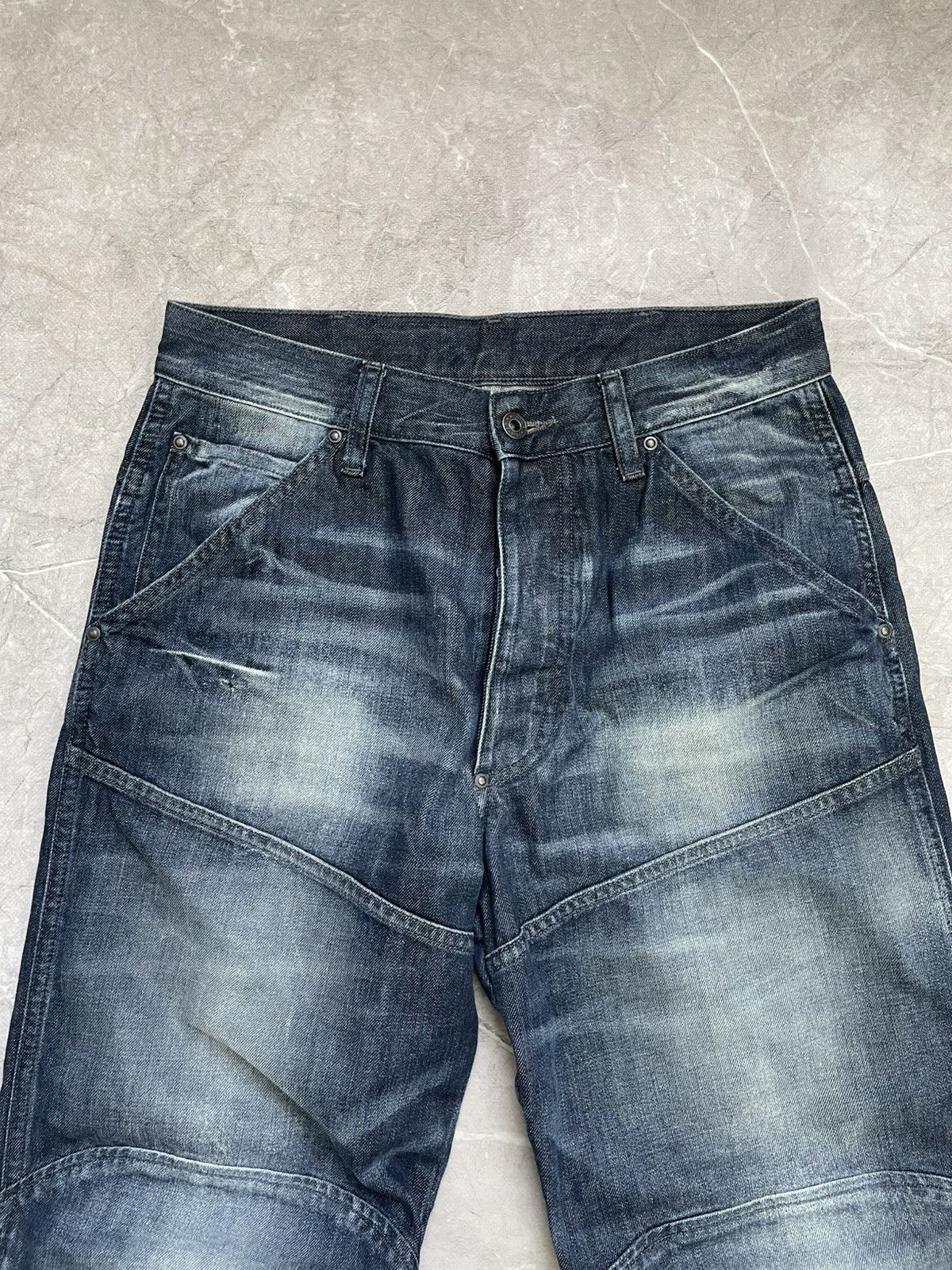 G-Star G star raw washed wide baggy pants y2k margiela style hype Size US 31 - 5 Thumbnail