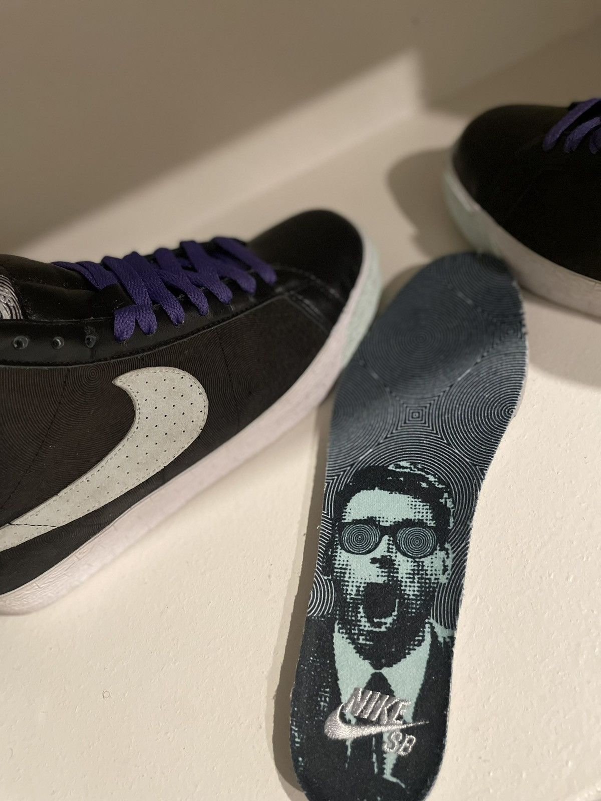 Nike Nike SB Blazer Optical Illusion Hombre - 314070-031 - MX Size US 8.5 / EU 41-42 - 1 Thumbnail