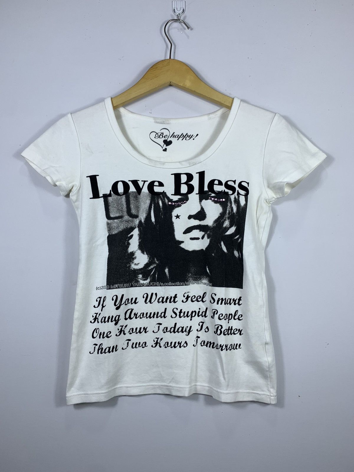 Hysteric Glamour ❤️‍🔥BINDING OFFE❤️‍🔥 Y2k LOVE BLESS Tops Tees Size US S / EU 44-46 / 1 - 1 Thumbnail