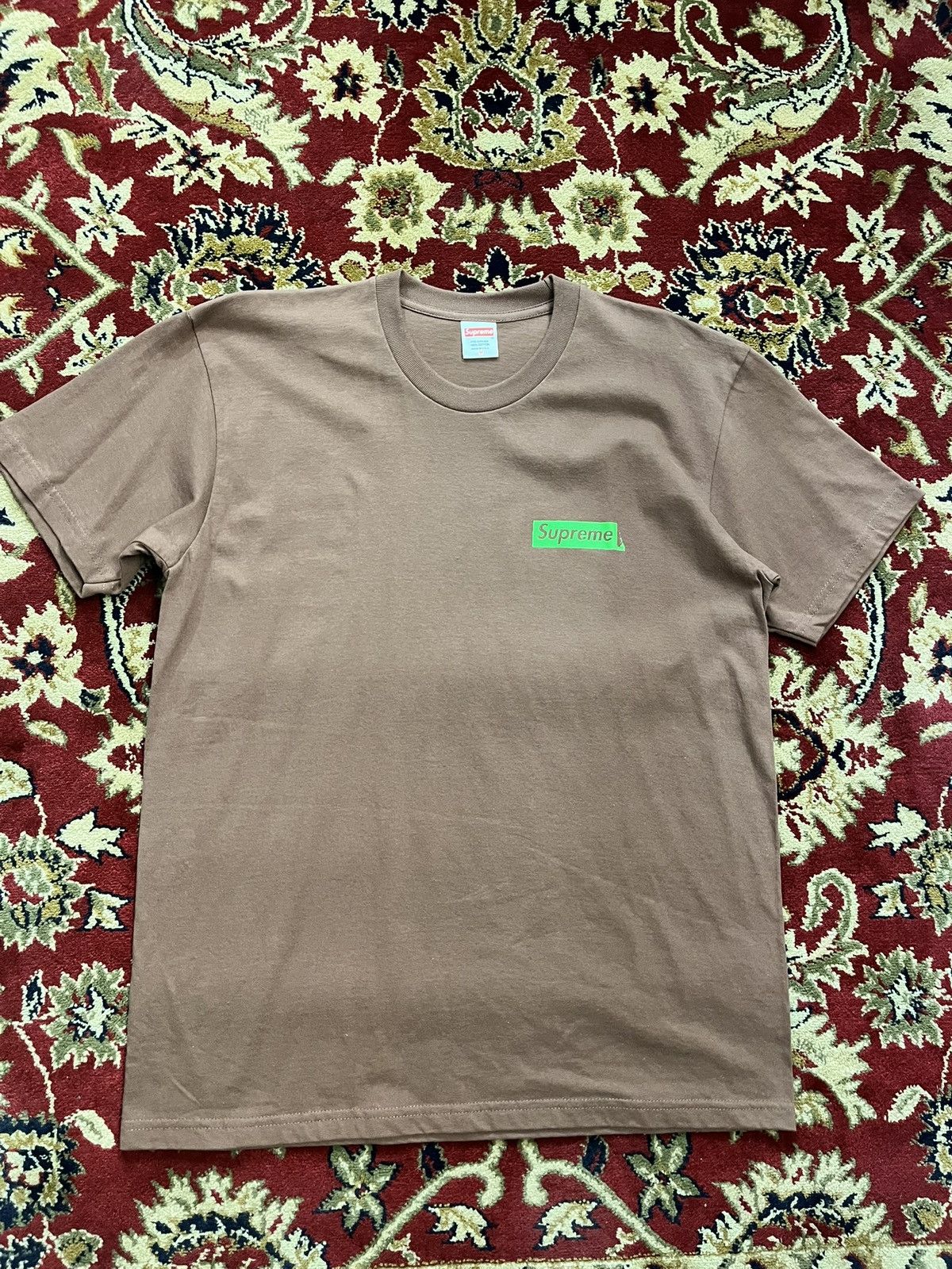 Supreme Supreme S#!+ Tee (Brown) Size US M / EU 48-50 / 2 - 1 Thumbnail