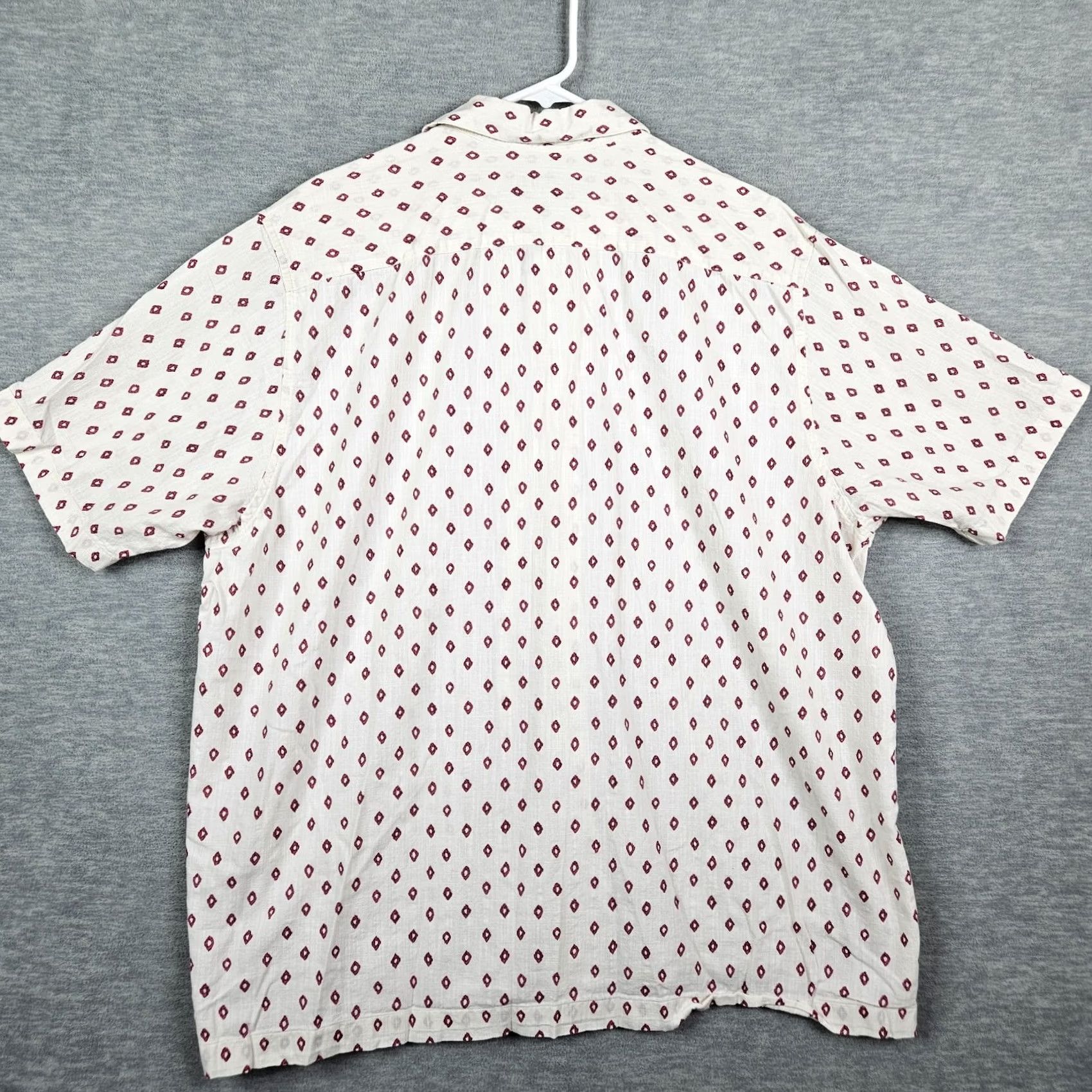 Ted Baker Ted Baker London Ginton Geometric Men’s Cotton Button-Up Shirt Size 7 Short Sleeve Multicolor Shirt Size US M / EU 48-50 / 2 - 2 Thumbnail