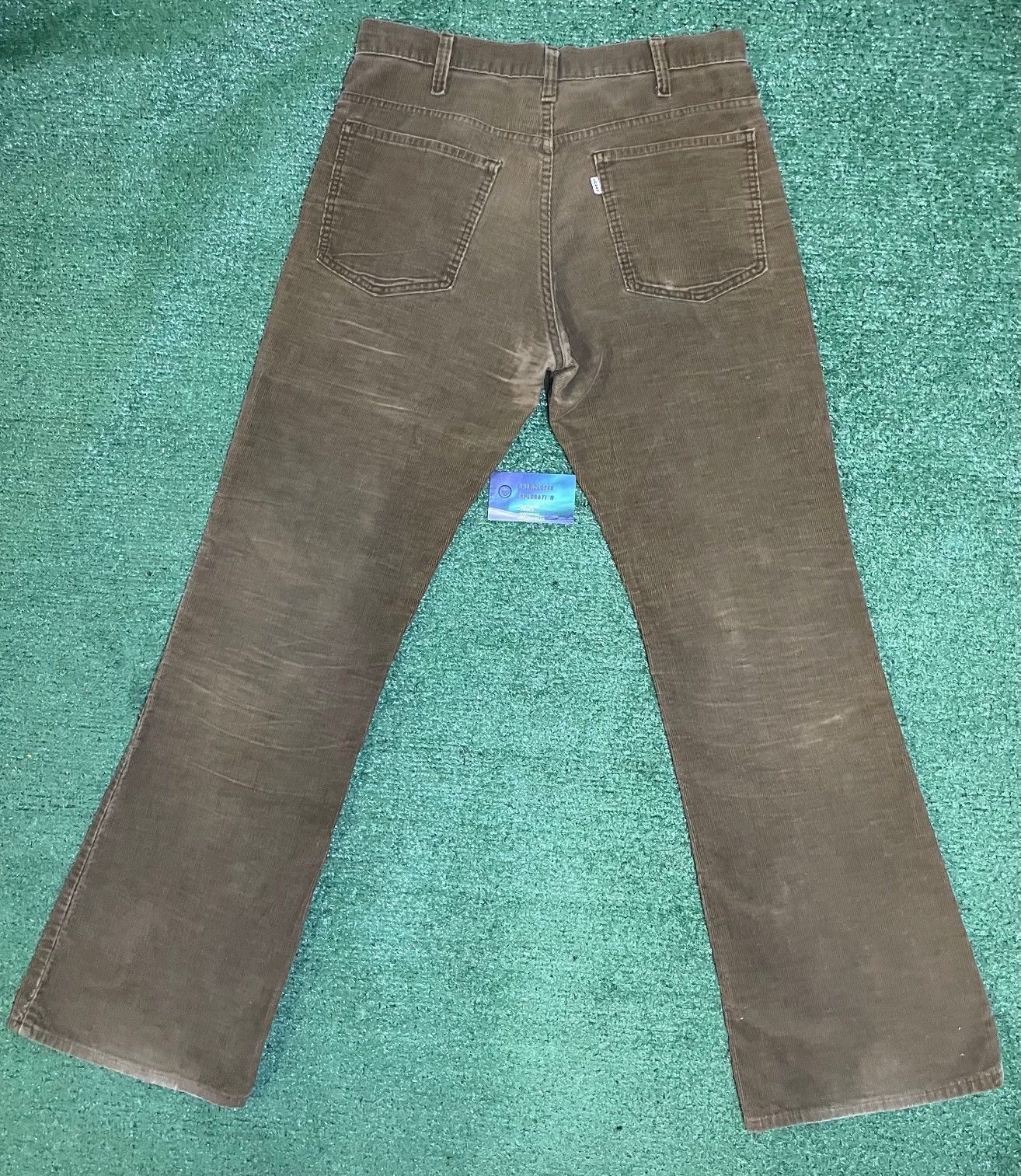 Levi's × Vintage Vintage 1980s levi brown corduroy white tab sf 207 Size US 34 / EU 50 - 3 Thumbnail