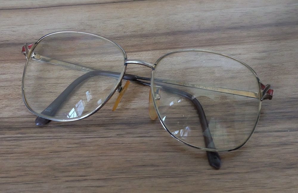 Japanese Brand Vintage Jean Pucci 18KGP Glasses Size ONE SIZE - 1 Thumbnail