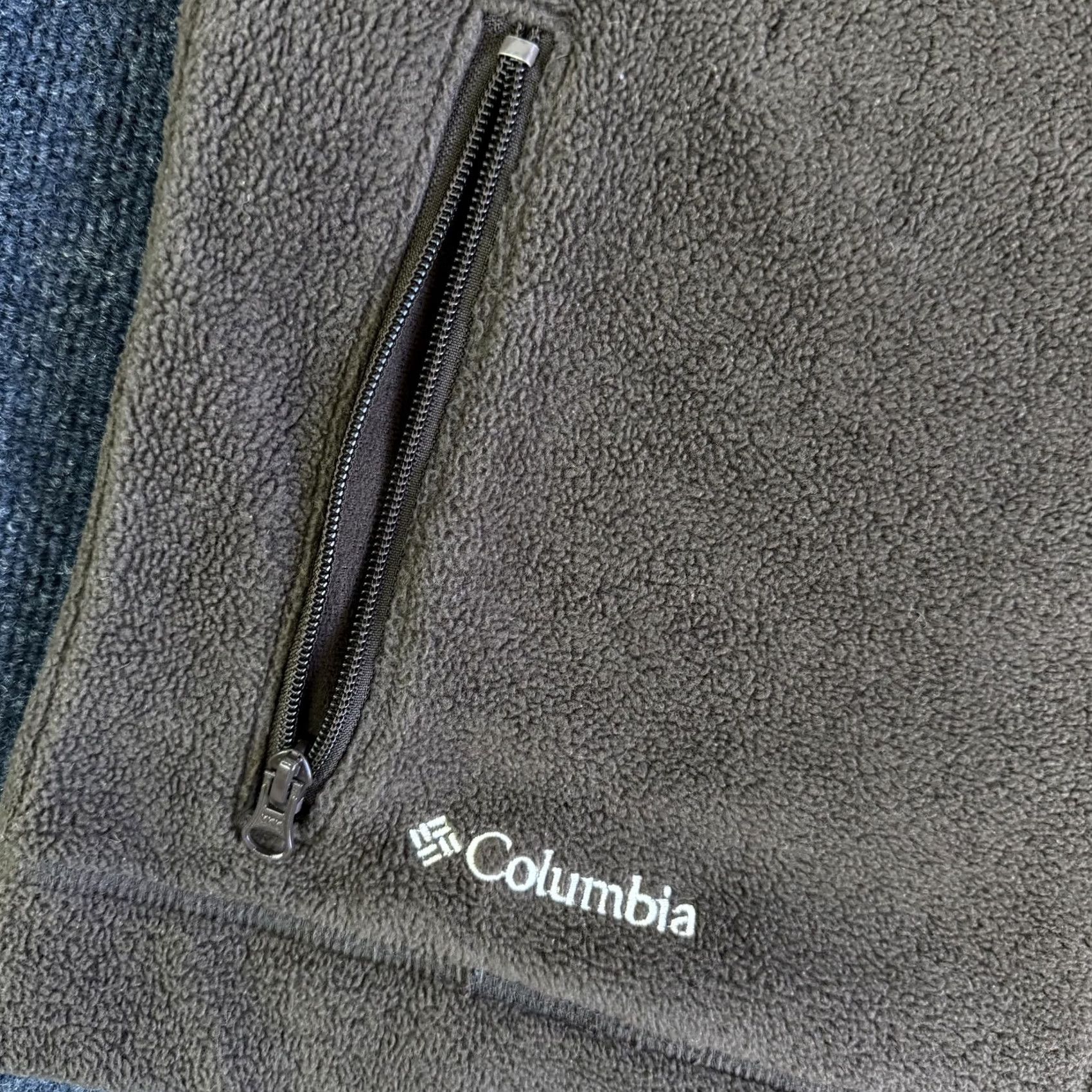 Vintage Columbia Vest Womens Medium Brown Fleece Full Zip Collared Pockets Outdoor Size M / US 6-8 / IT 42-44 - 2 Thumbnail