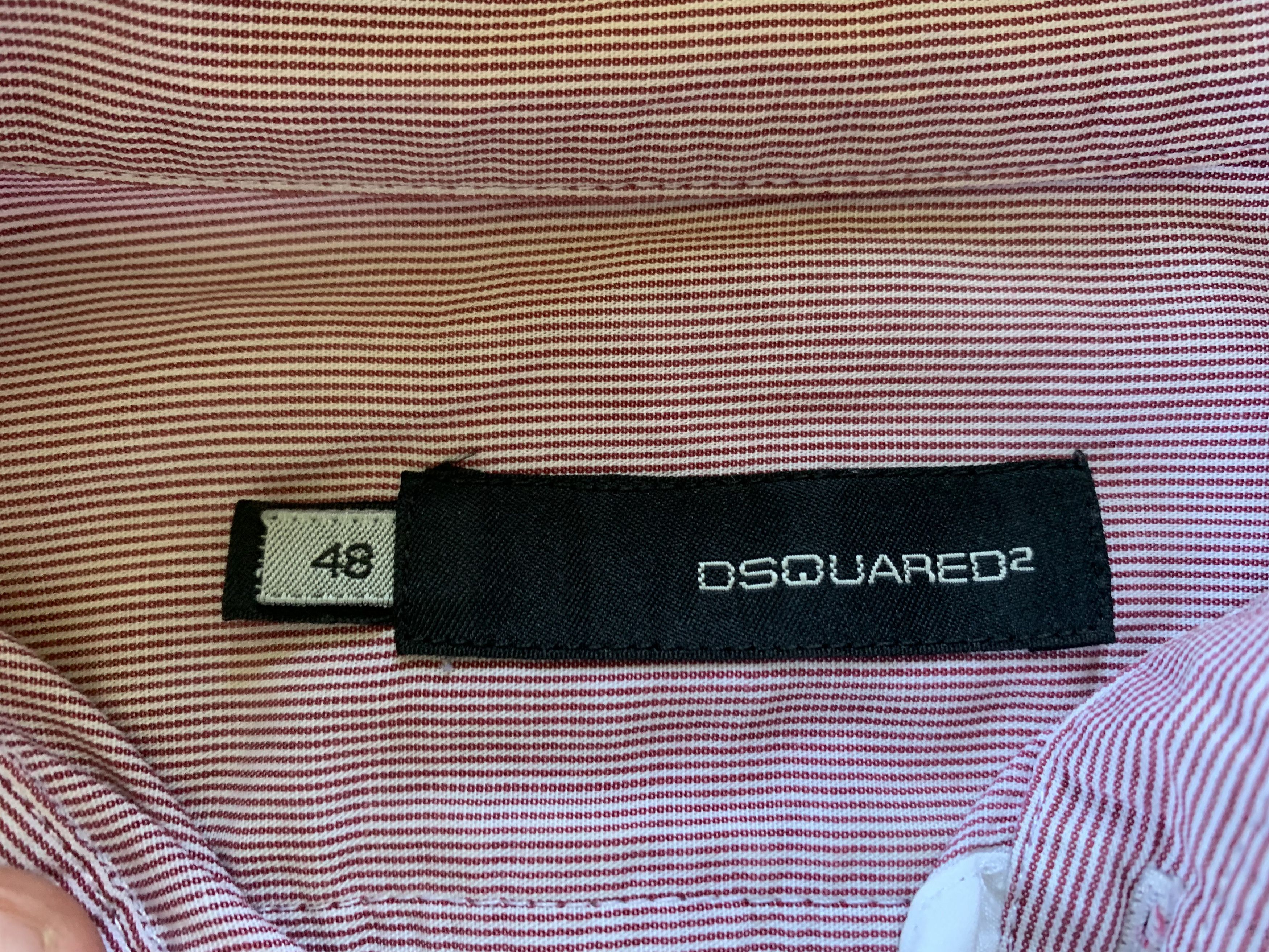 Dsquared2 Women's Dsquared Stripe Button Up Polo Size XL / US 12-14 / IT 48-50 - 5 Thumbnail
