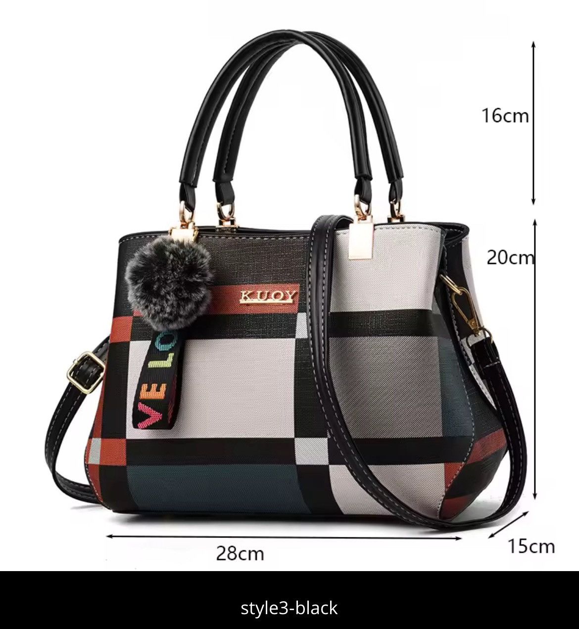 KUON Nylon Crossbody Bag - Streetwear Essential Size ONE SIZE - 11 Thumbnail