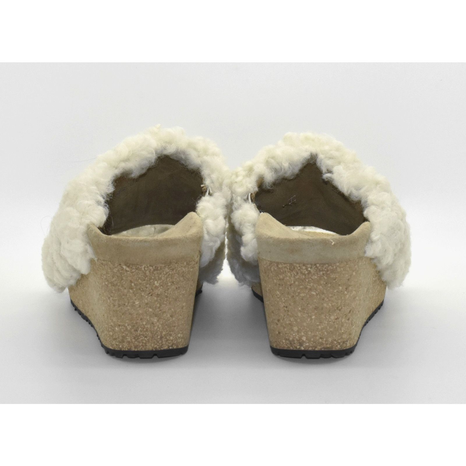 Birkenstock PAPILLIO BY BIRKENSTOCK Namica Teddy Shearling Wool Wedge 38 Size US 7 / IT 37 - 5 Thumbnail