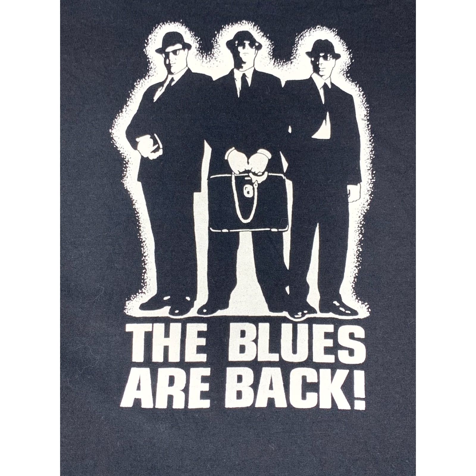Delta VINTAGE Blues Brothers 2000 Movie Promo Black T-Shirt Delta Logo Sz L Mens 90s Shirt Short Sleeve Crew Neck Solid Vintage Size US L / EU 52-54 / 3 - 2 Thumbnail