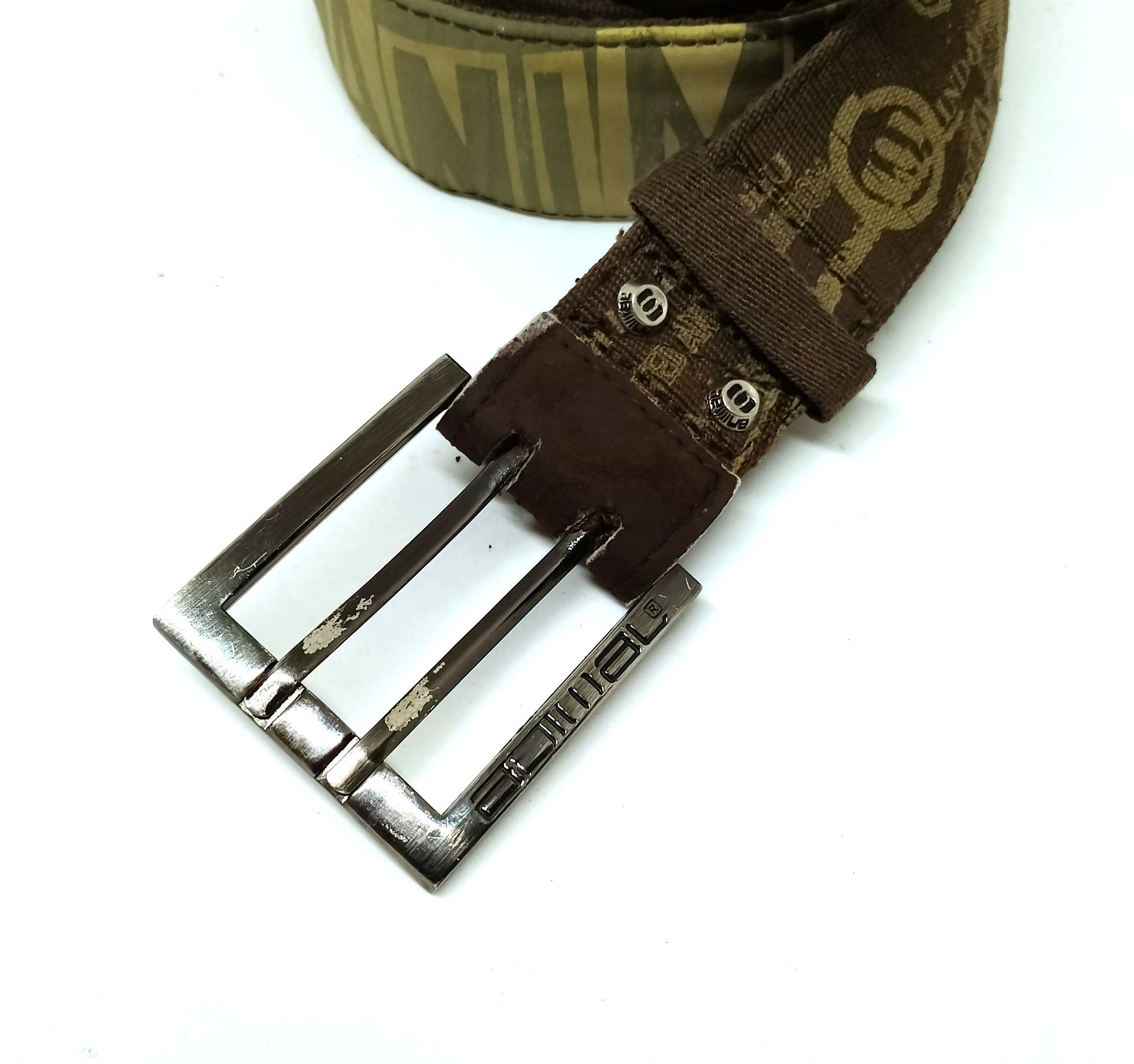 Other Animal Canvas Belt, Coyote Brown, Size aprox 32/34 Size 32 - 4 Thumbnail