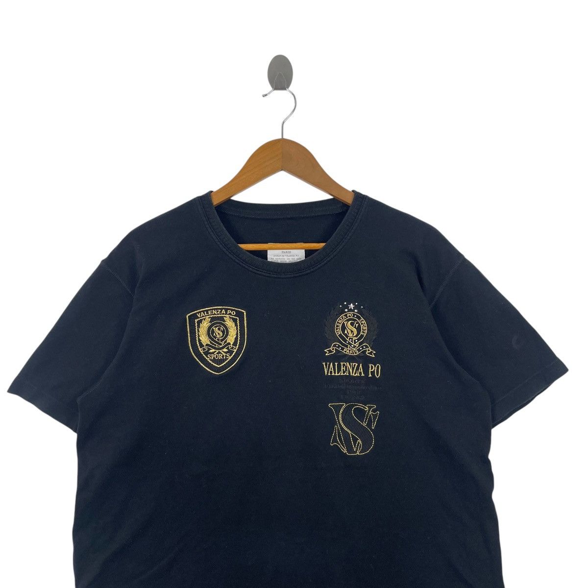 Vintage Vintage Valenzia Po Sports Paris Tee Shirt Size US L / EU 52-54 / 3 - 2 Thumbnail