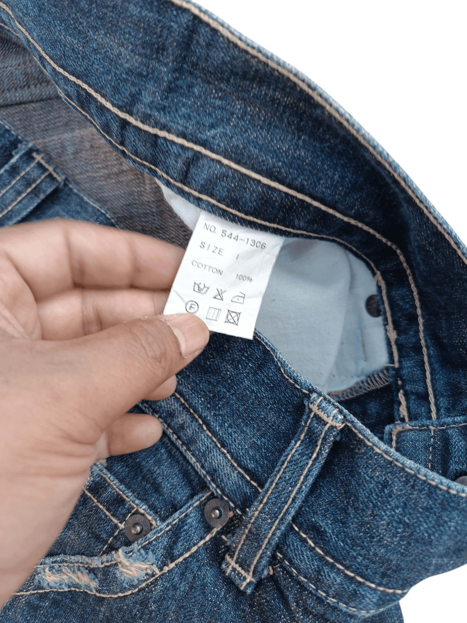 If Six Was Nine × Japanese Brand × Le Grande Bleu (L.G.B.) VINTAGE Flared 291295 Homme Jeans Size US 30 / EU 46 - 13 Thumbnail
