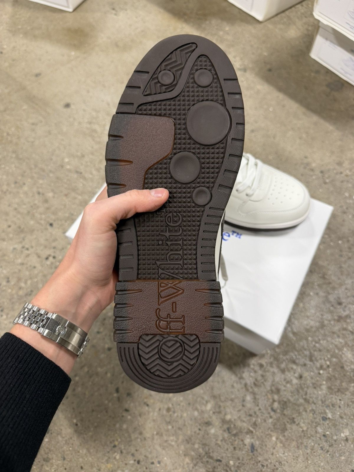 Off-White Off-White Out of office Sneaker NEW 750$ Size US 11 / EU 44 - 4 Thumbnail